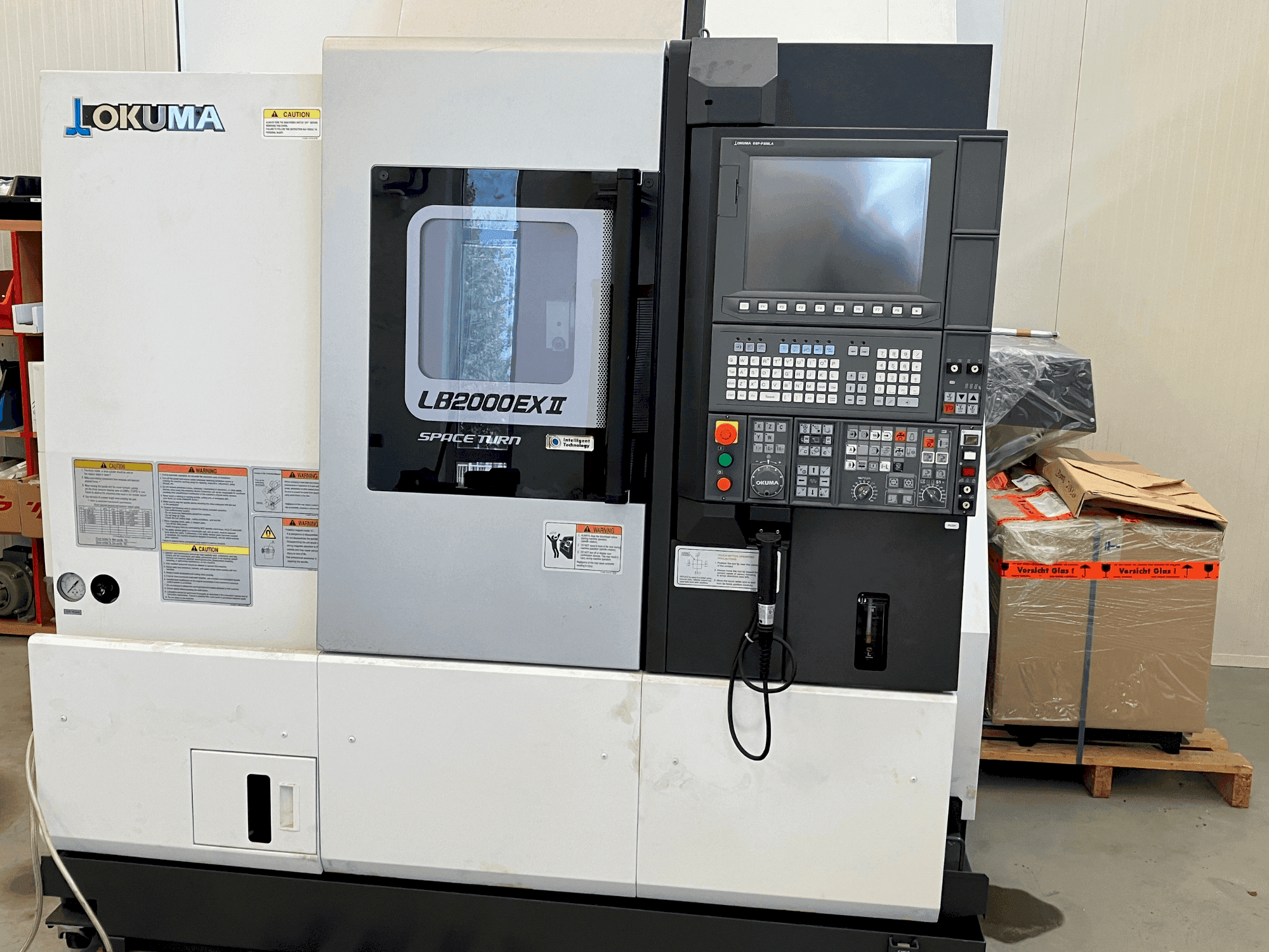 Mašīnas Okuma LB2000 EX II (2018) pretskats