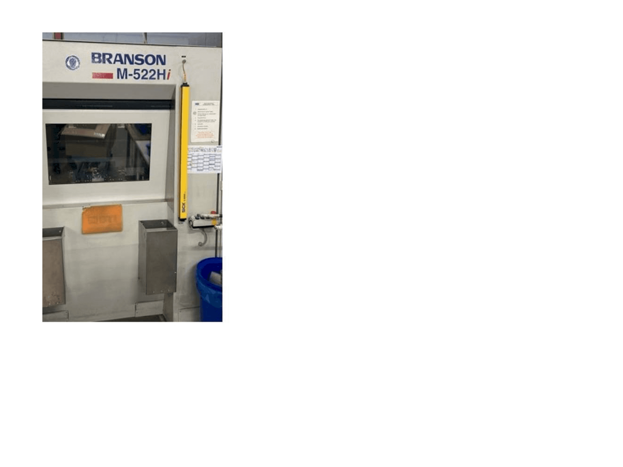 Mašīnas BRANSON M-522Hi (2010) pretskats