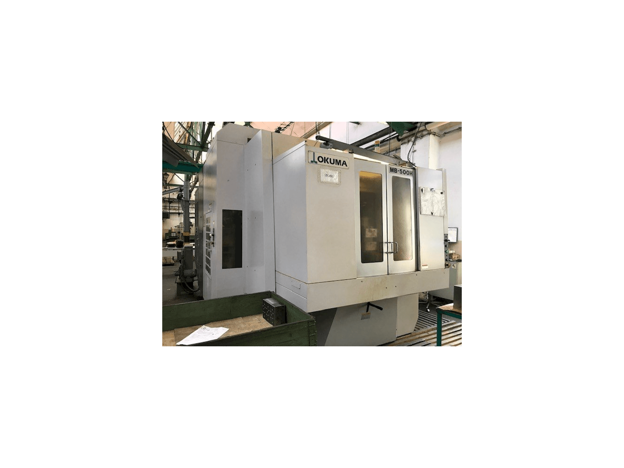 Mašīnas Okuma MB-500H pretskats