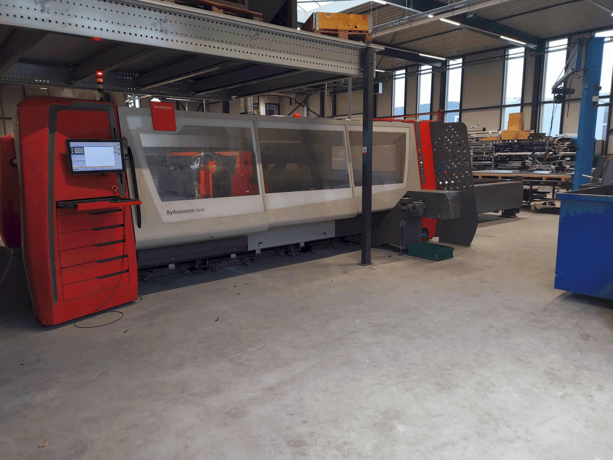 Mašīnas Bystronic ByAutonom 3015 pretskats