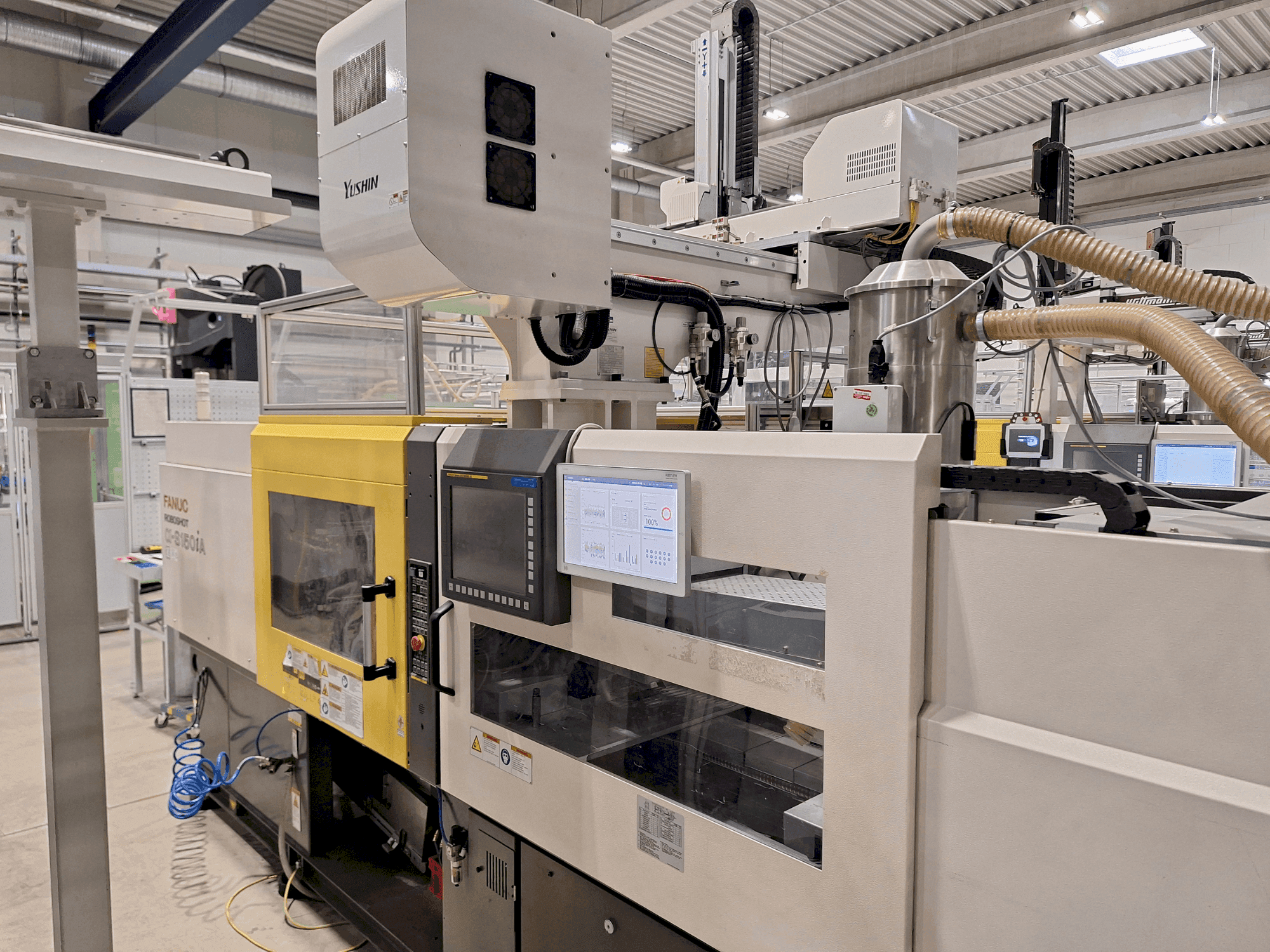 Mašīnas FANUC Roboshot S150iA pretskats