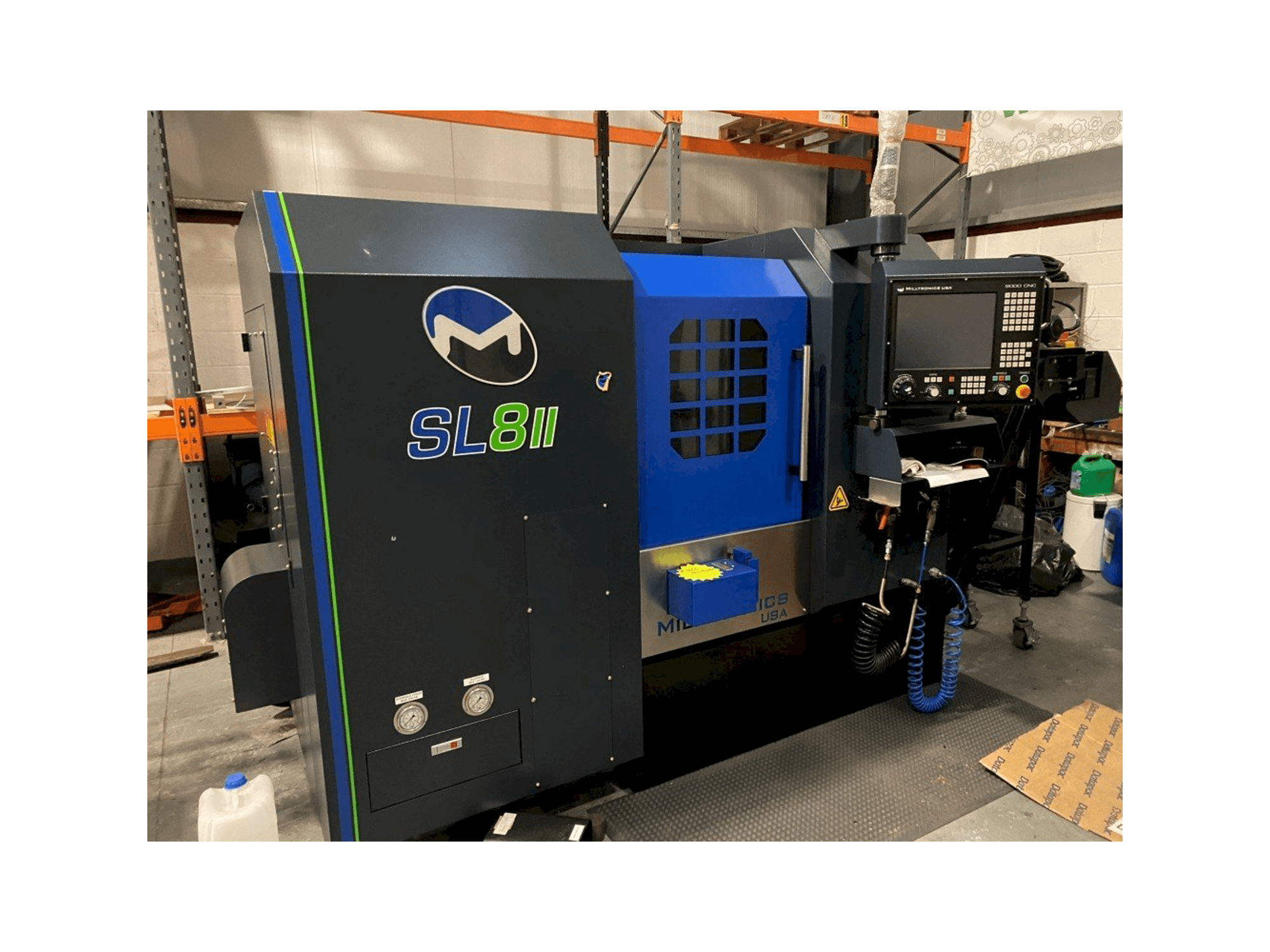 Mašīnas MILLTRONICS SL8-II pretskats