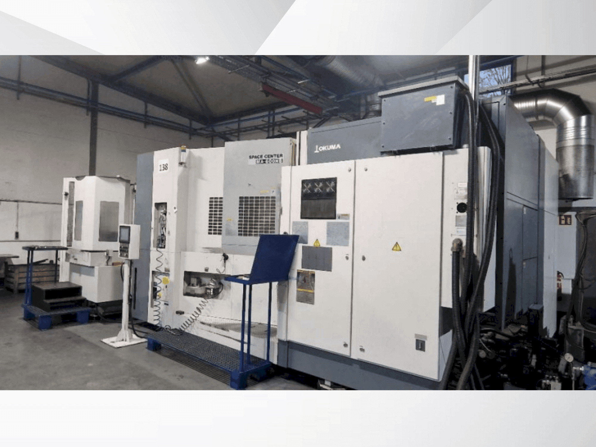 Mašīnas Okuma MA-600 HB pretskats