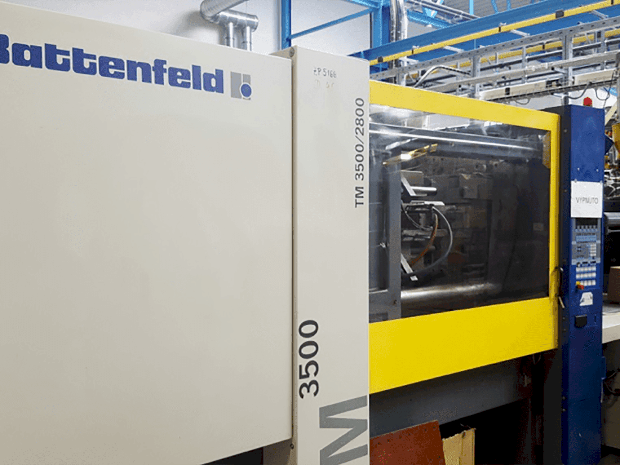 Mašīnas Battenfeld TM 3500/2800 pretskats