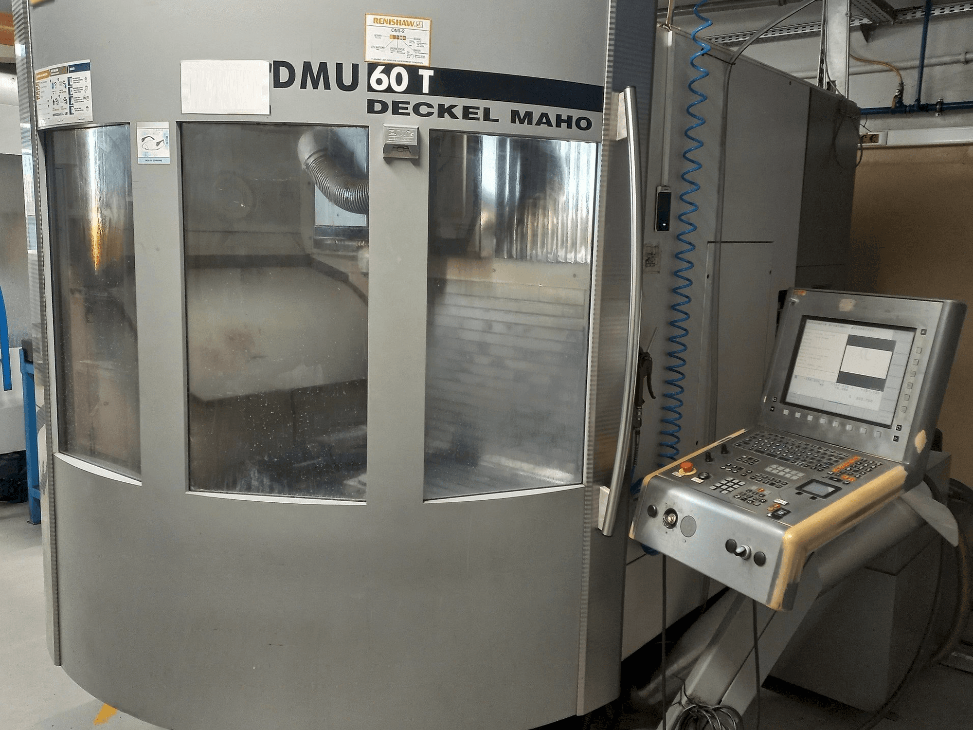 Mašīnas DMG DMU 60T pretskats