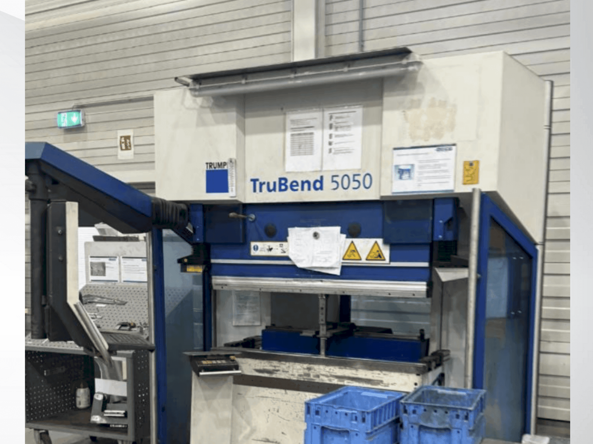 Mašīnas TRUMPF TruBend V5050 pretskats