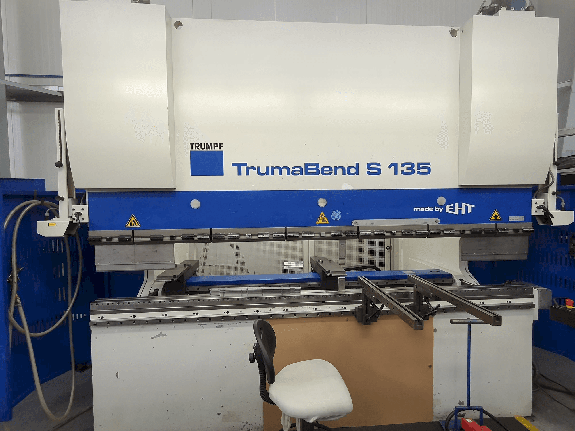 Mašīnas Trumpf TrumaBend S135 pretskats