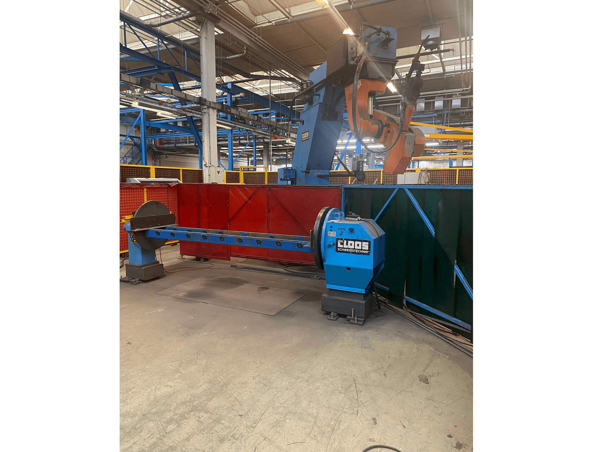 Mašīnas Carl Cloos Romat 310 C-Stander WPV-DP-5000N pretskats