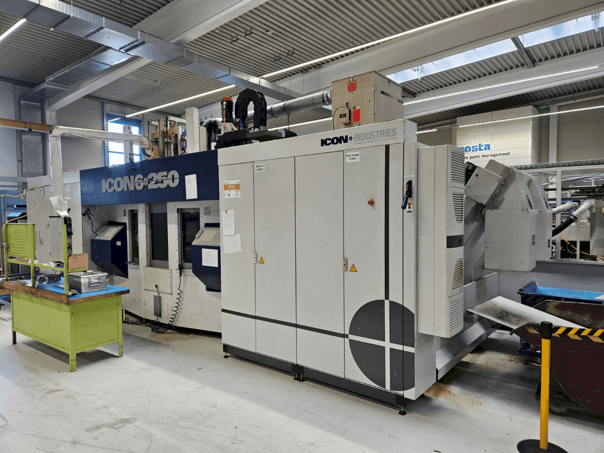 Mašīnas ICON 6-250 sānskats