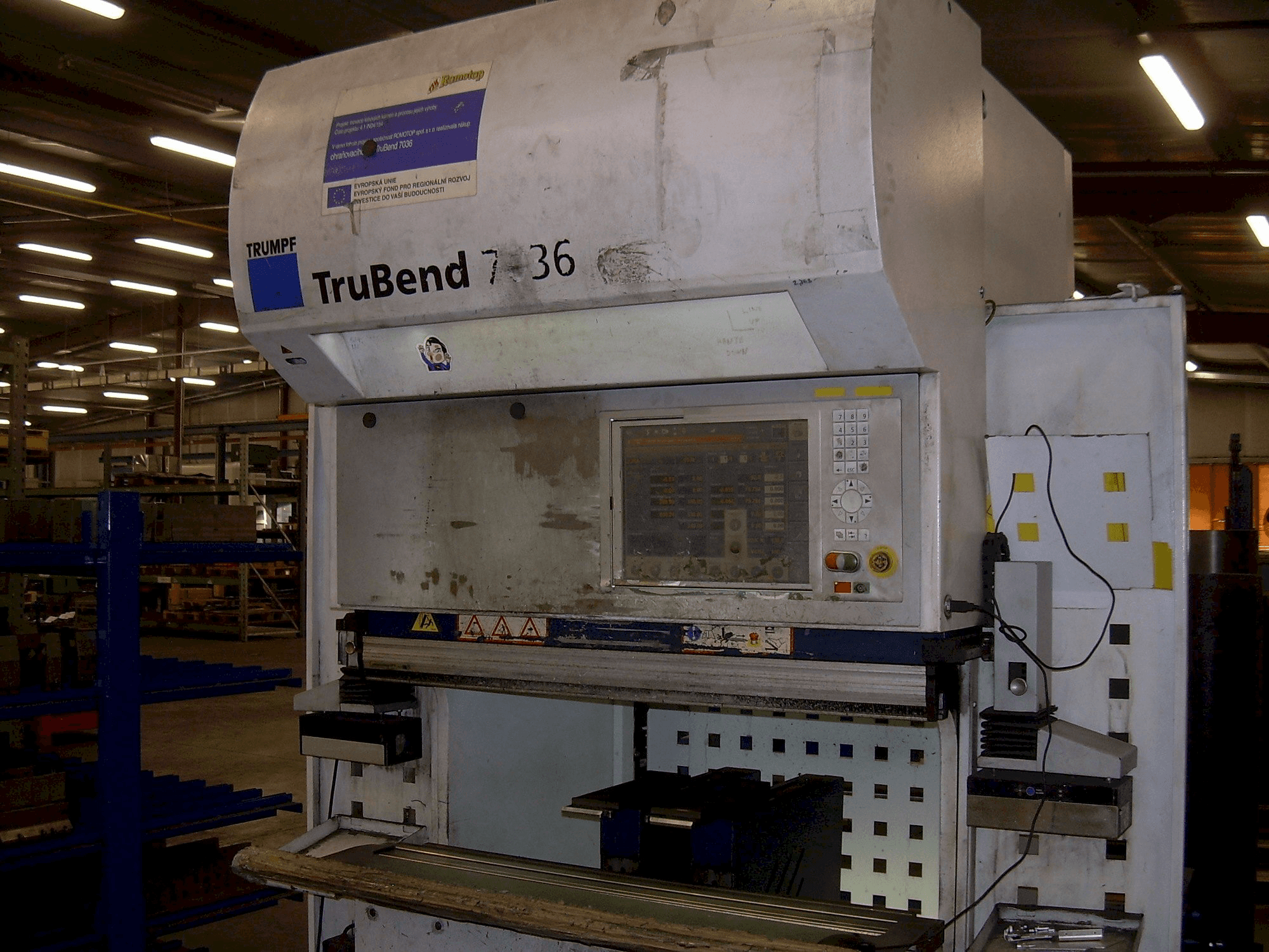 Mašīnas TRUMPF TruBend 7036 pretskats