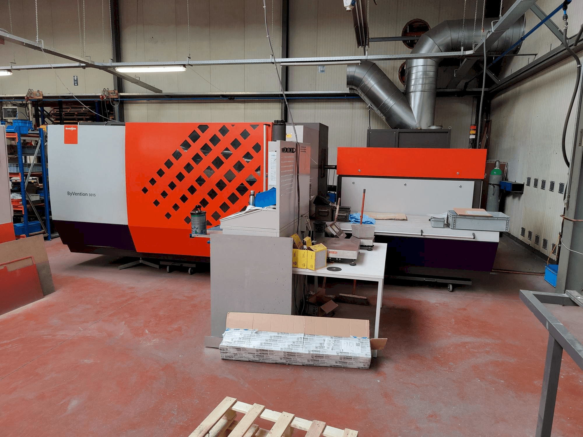 Mašīnas Bystronic ByVention 3015 pretskats