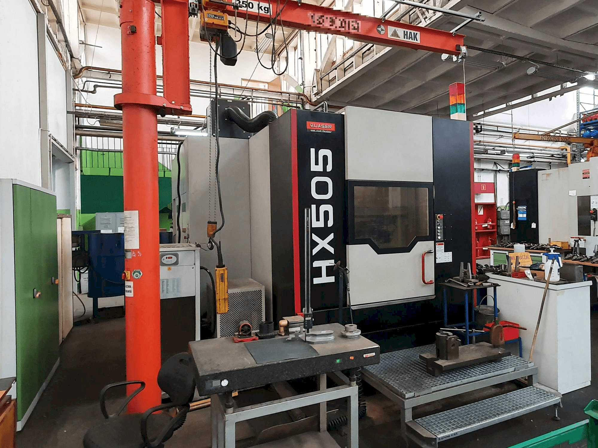 Mašīnas Quaser HX505 AP / 6B pretskats