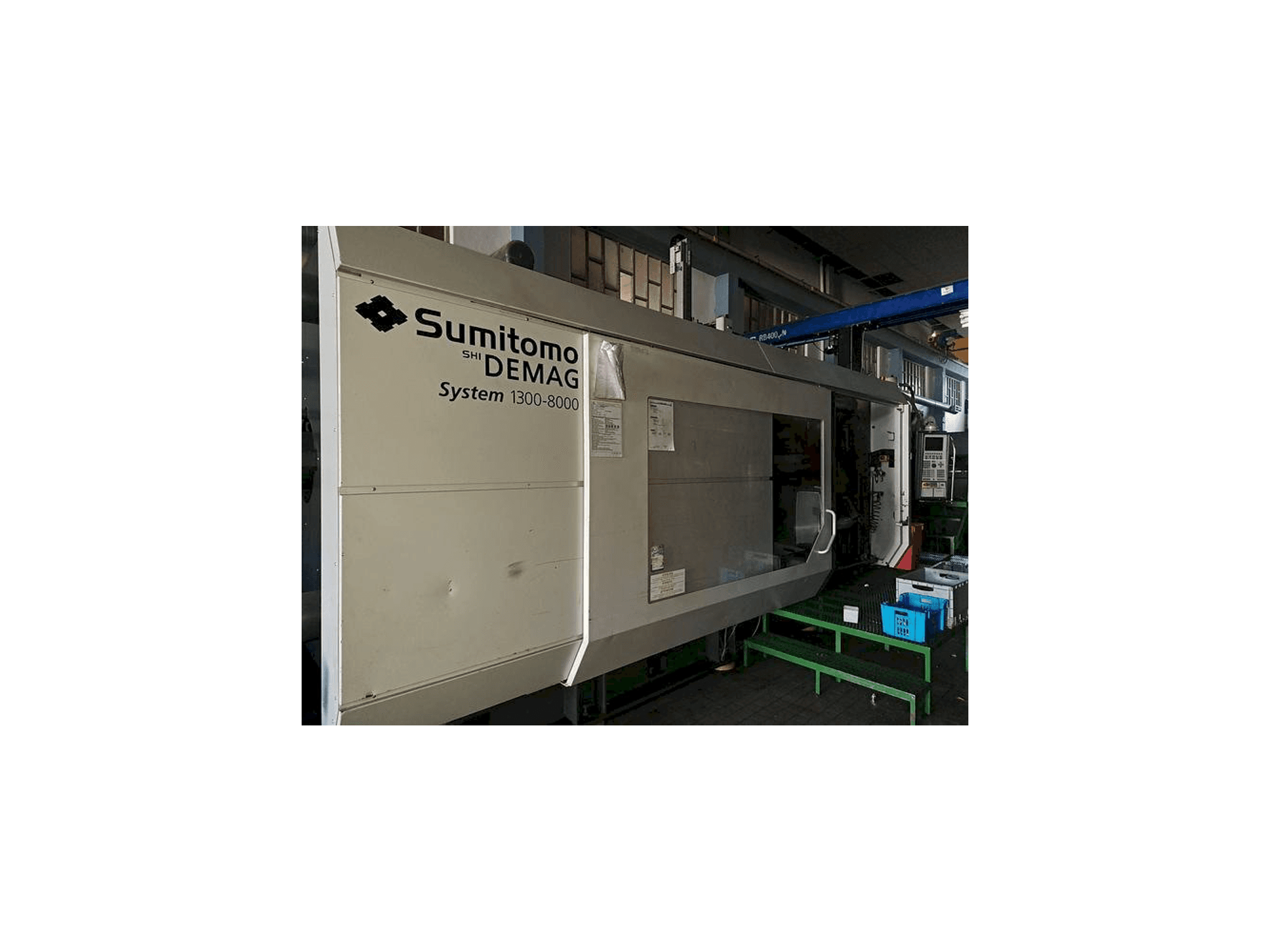 Mašīnas Sumitomo Demag 1300-8000 pretskats