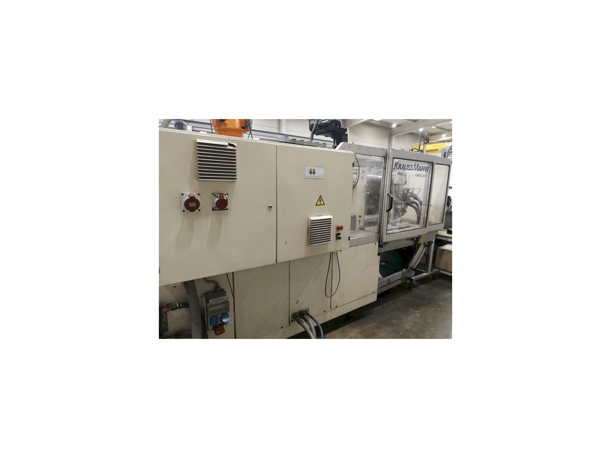 Mašīnas Krauss Maffei 80/220 C1 pretskats