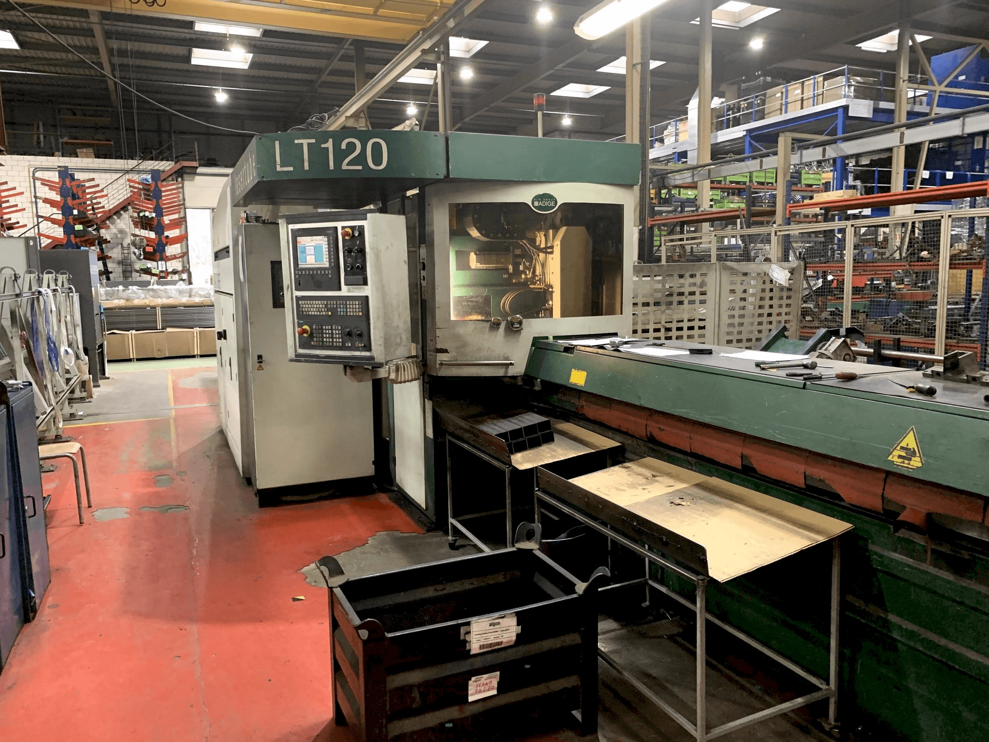 Mašīnas ADIGE LT 120 pretskats