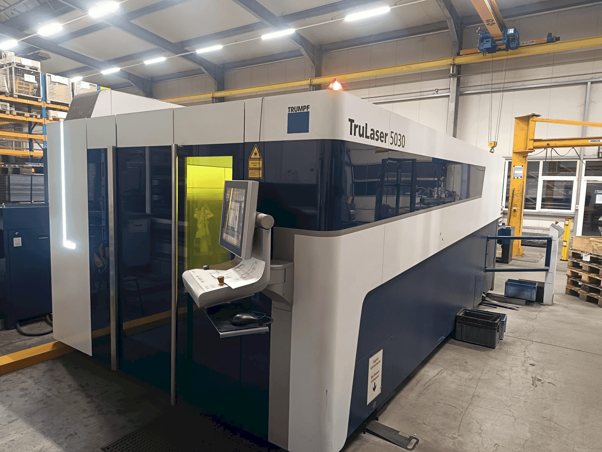 Mašīnas TRUMPF Trulaser 5030 Fiber pretskats