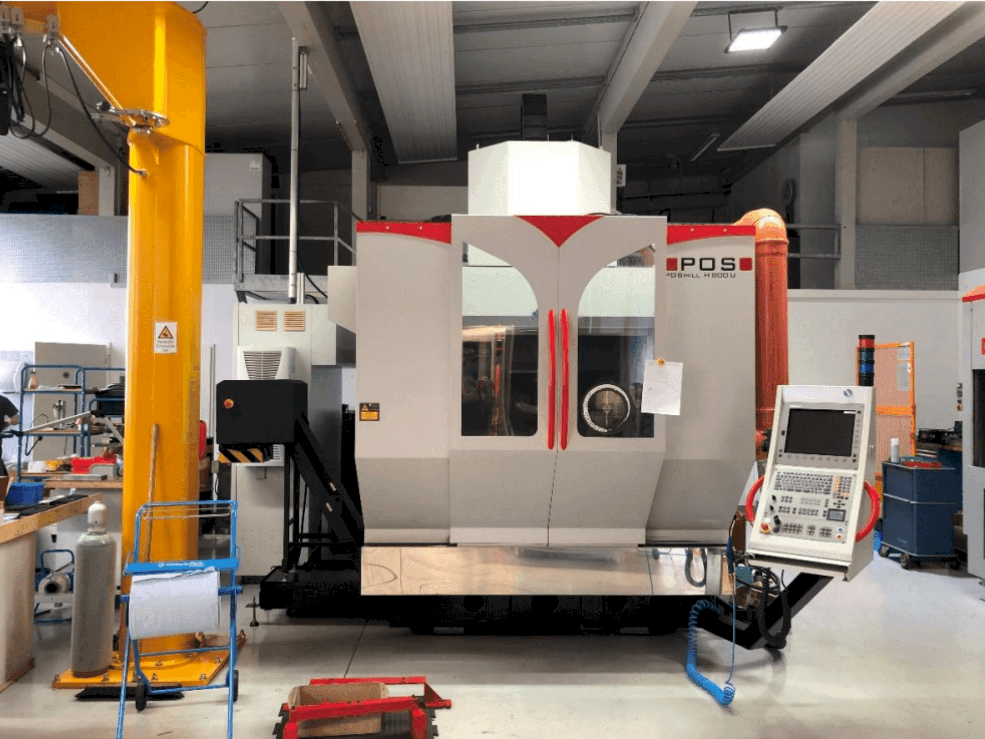 Mašīnas POSmill H 800 U pretskats