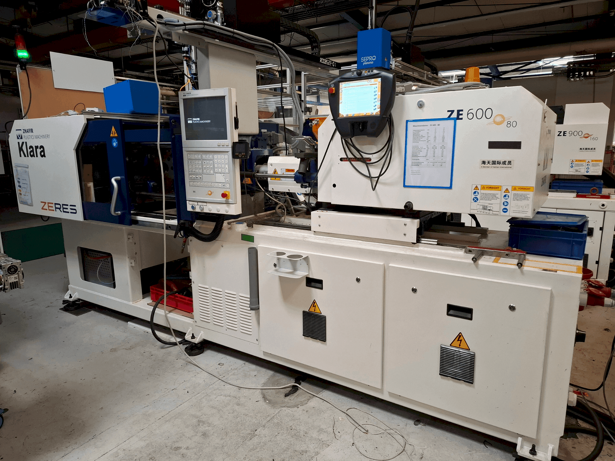 Mašīnas HAITIAN ZHAFIR Zeres ZE600 pretskats