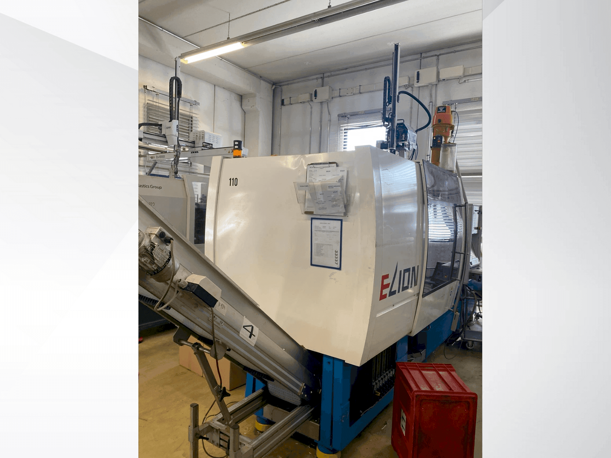 Mašīnas Netstal ELION 800-270F pretskats