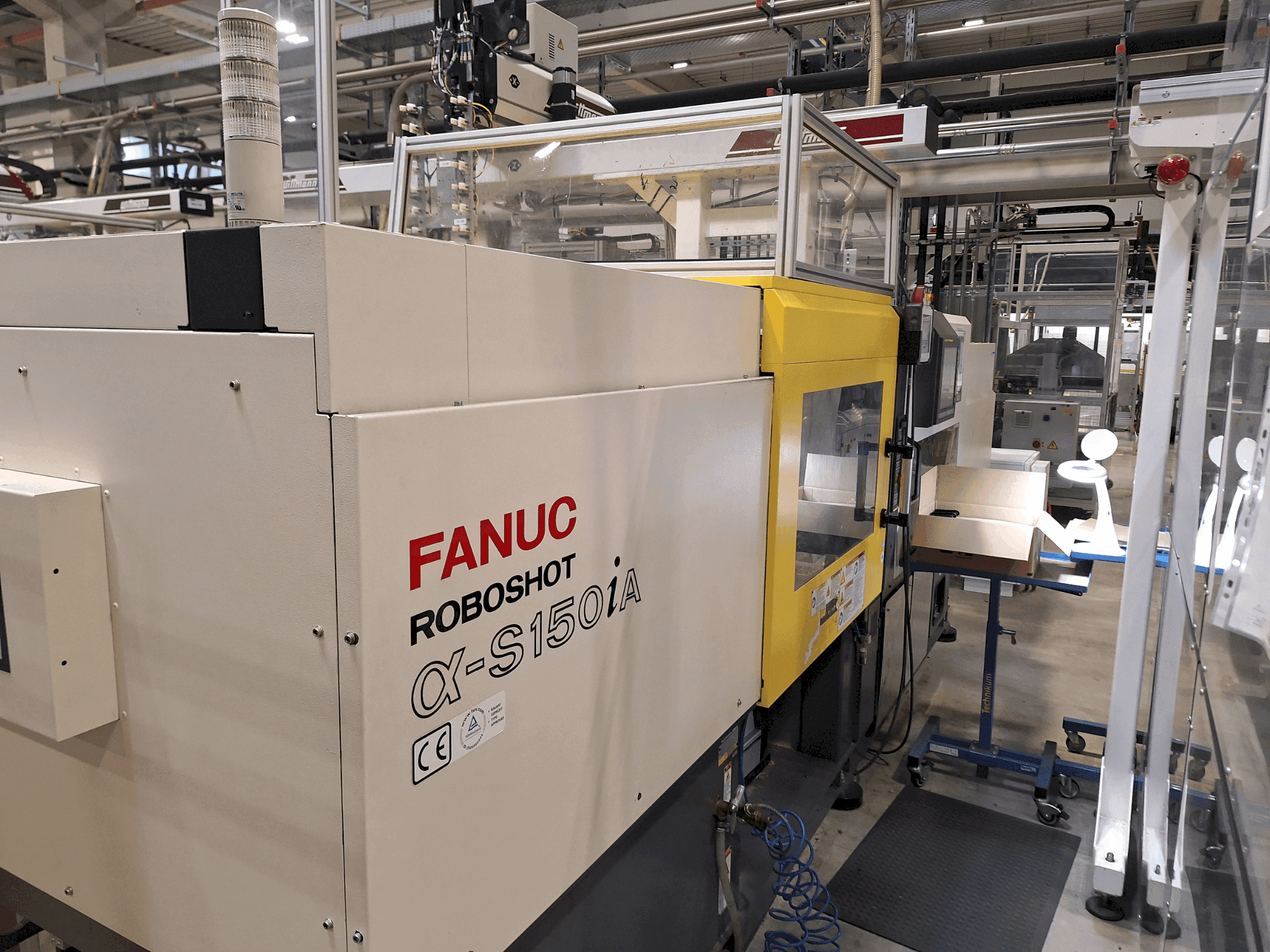 Mašīnas FANUC Roboshot S150iA pretskats