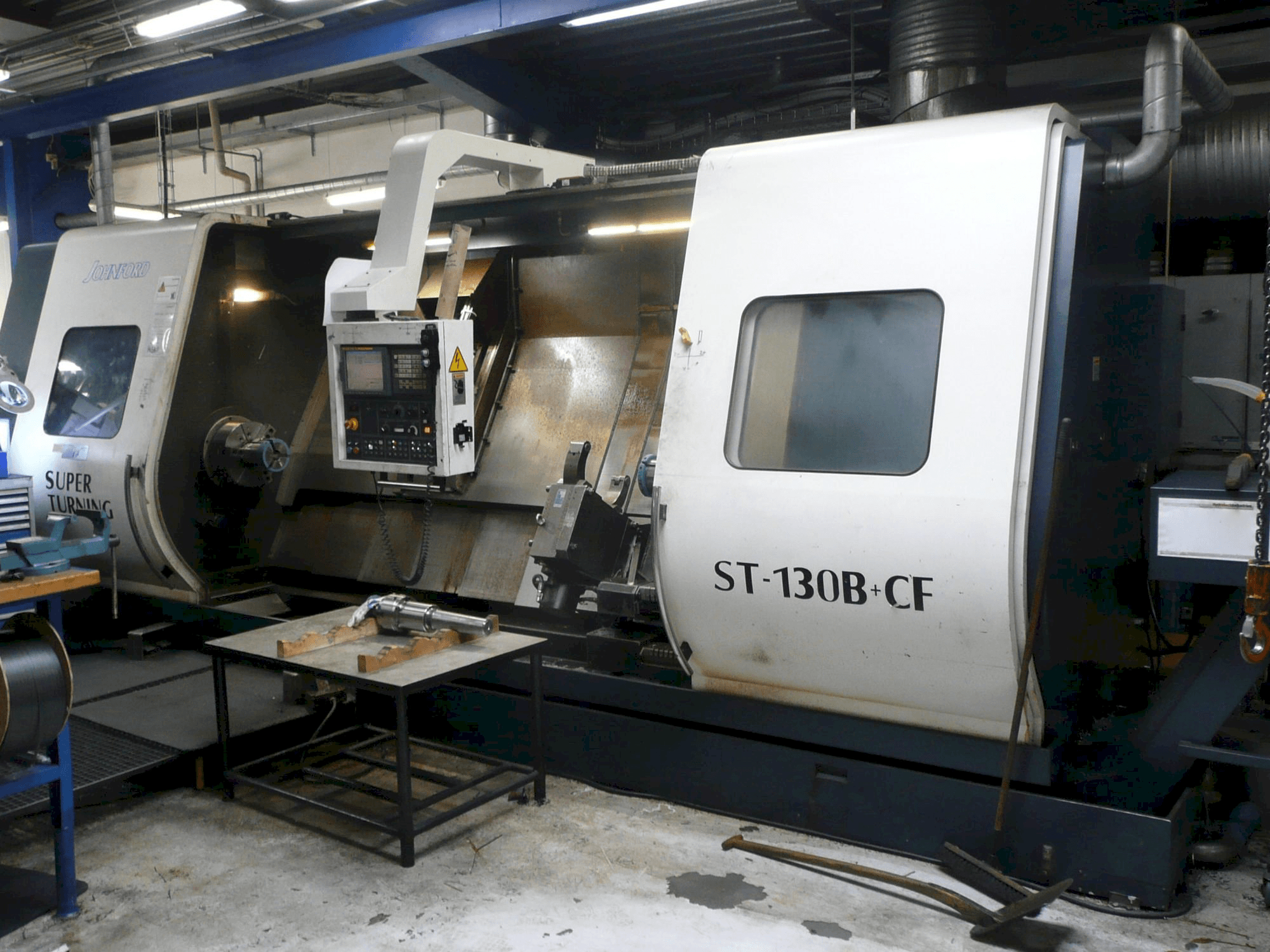 Mašīnas Johnford ST-130 B+CF pretskats