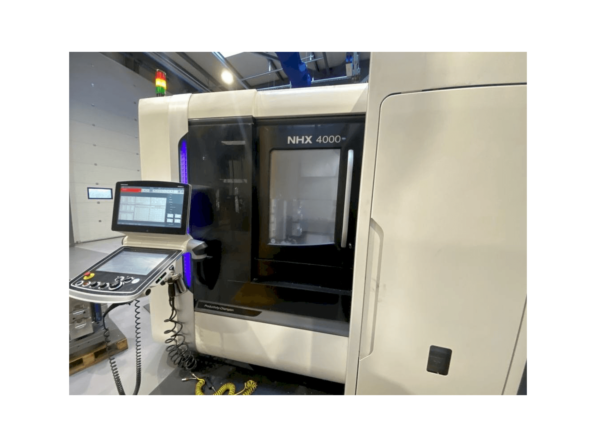 Mašīnas DMG MORI NHX 4000 pretskats