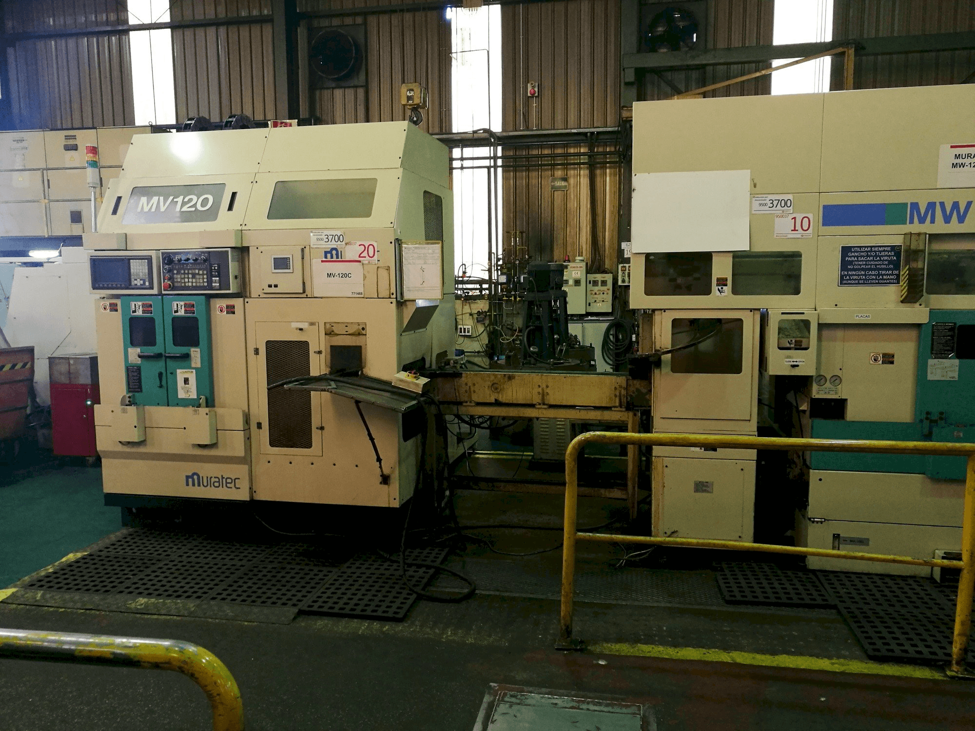 Mašīnas Muratec MV120 pretskats