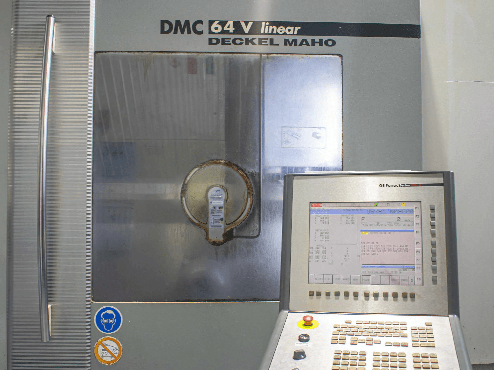 Mašīnas DECKEL MAHO DMC 64 V linear pretskats