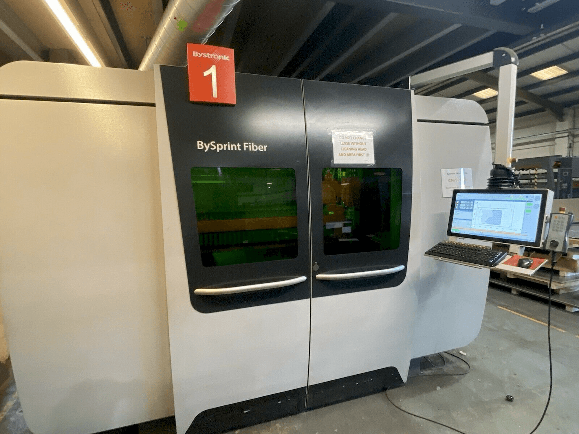Mašīnas Bystronic Bysprint 3015 pretskats