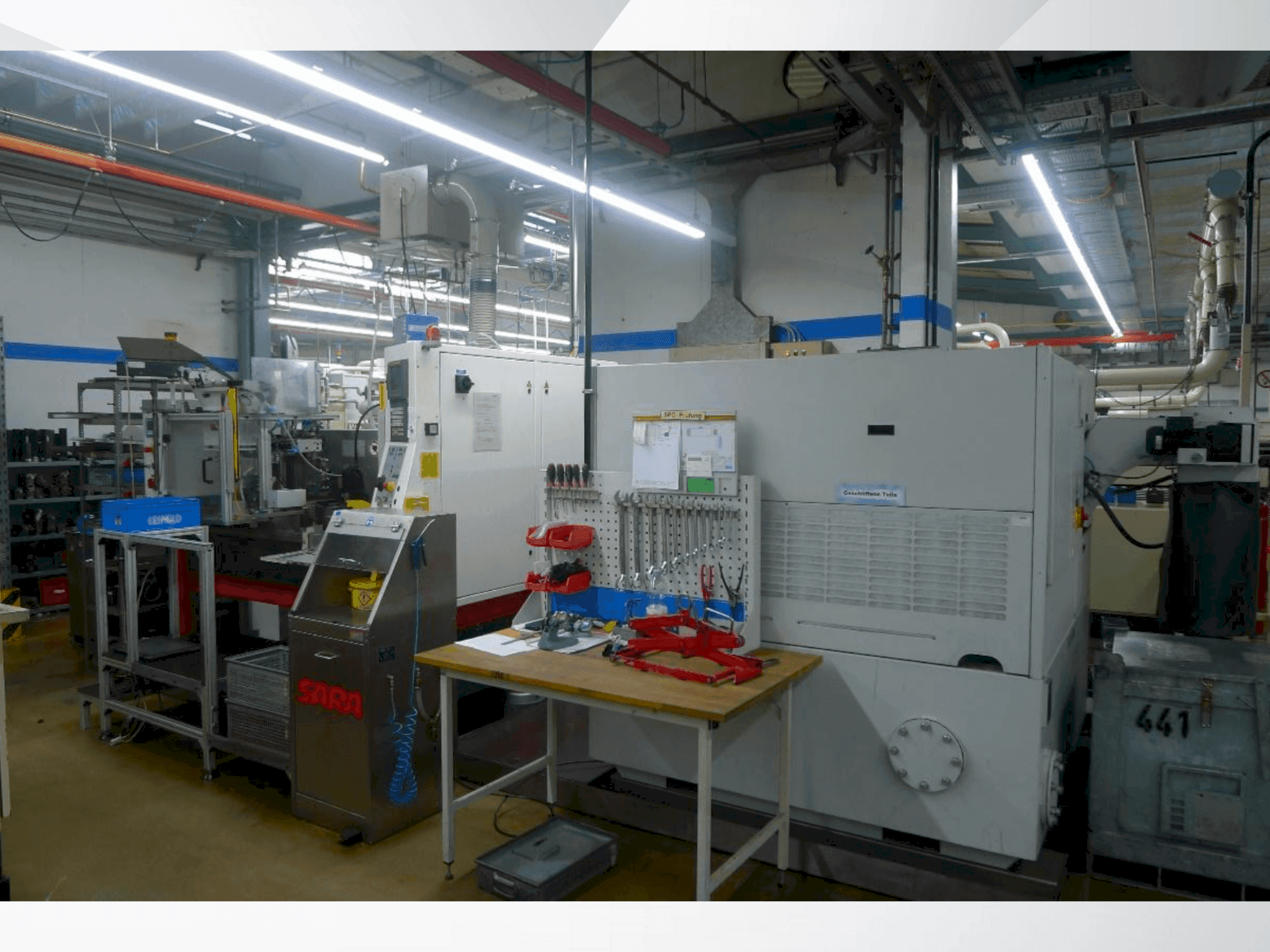 Mašīnas TSCHUDIN ecoLine 400 sānskats