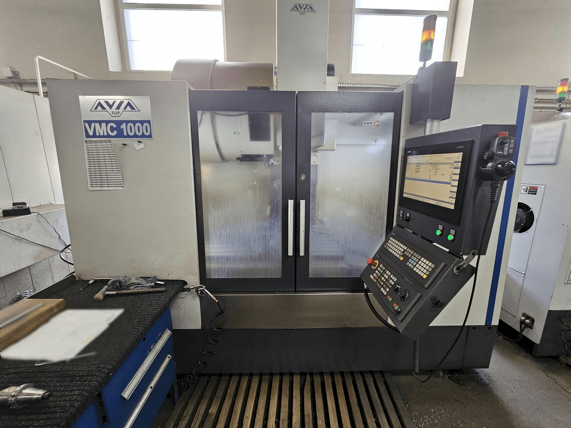 Mašīnas Avia VMC 1000 pretskats
