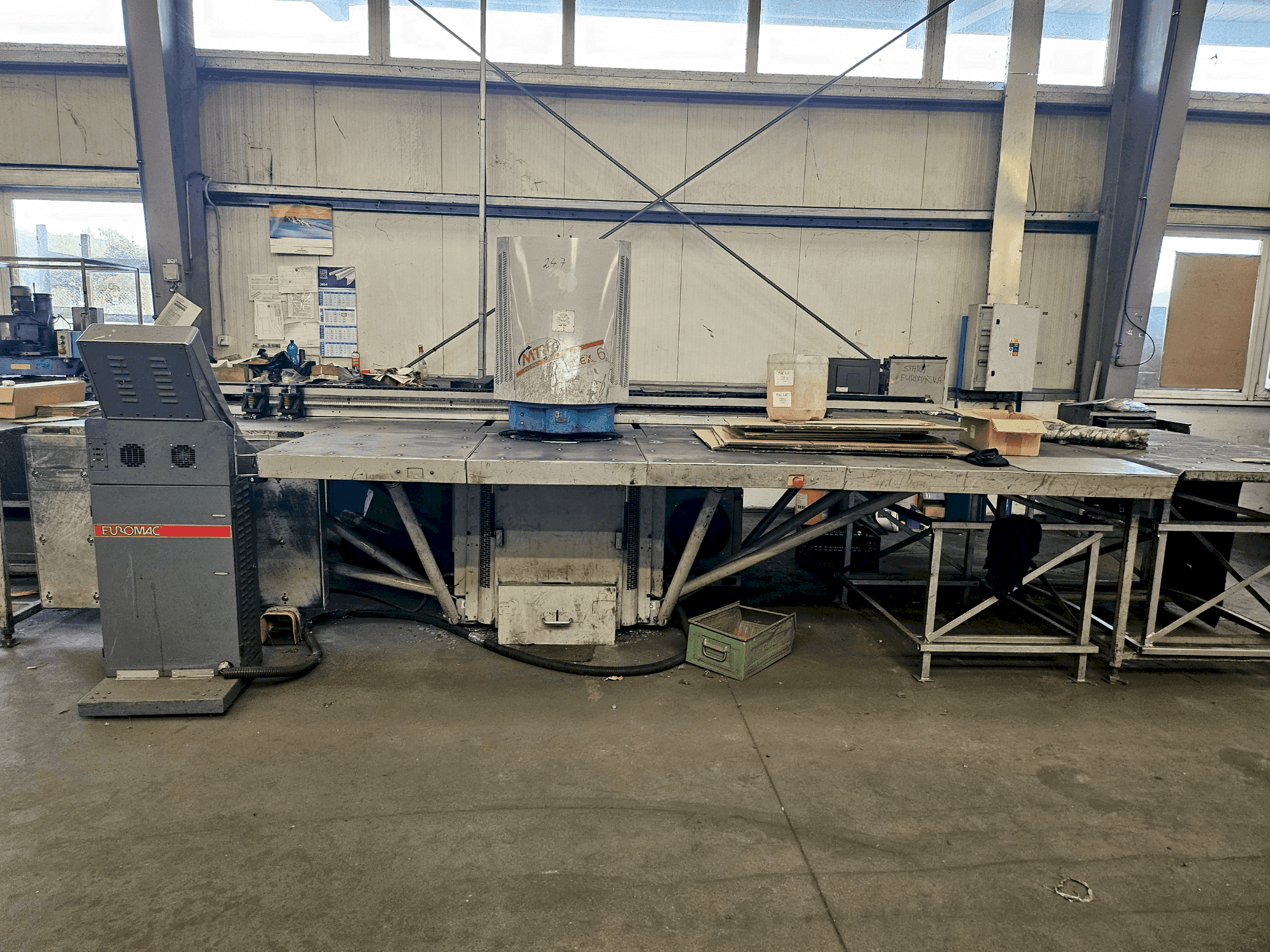 Mašīnas Euromac MTX Flex 6 pretskats