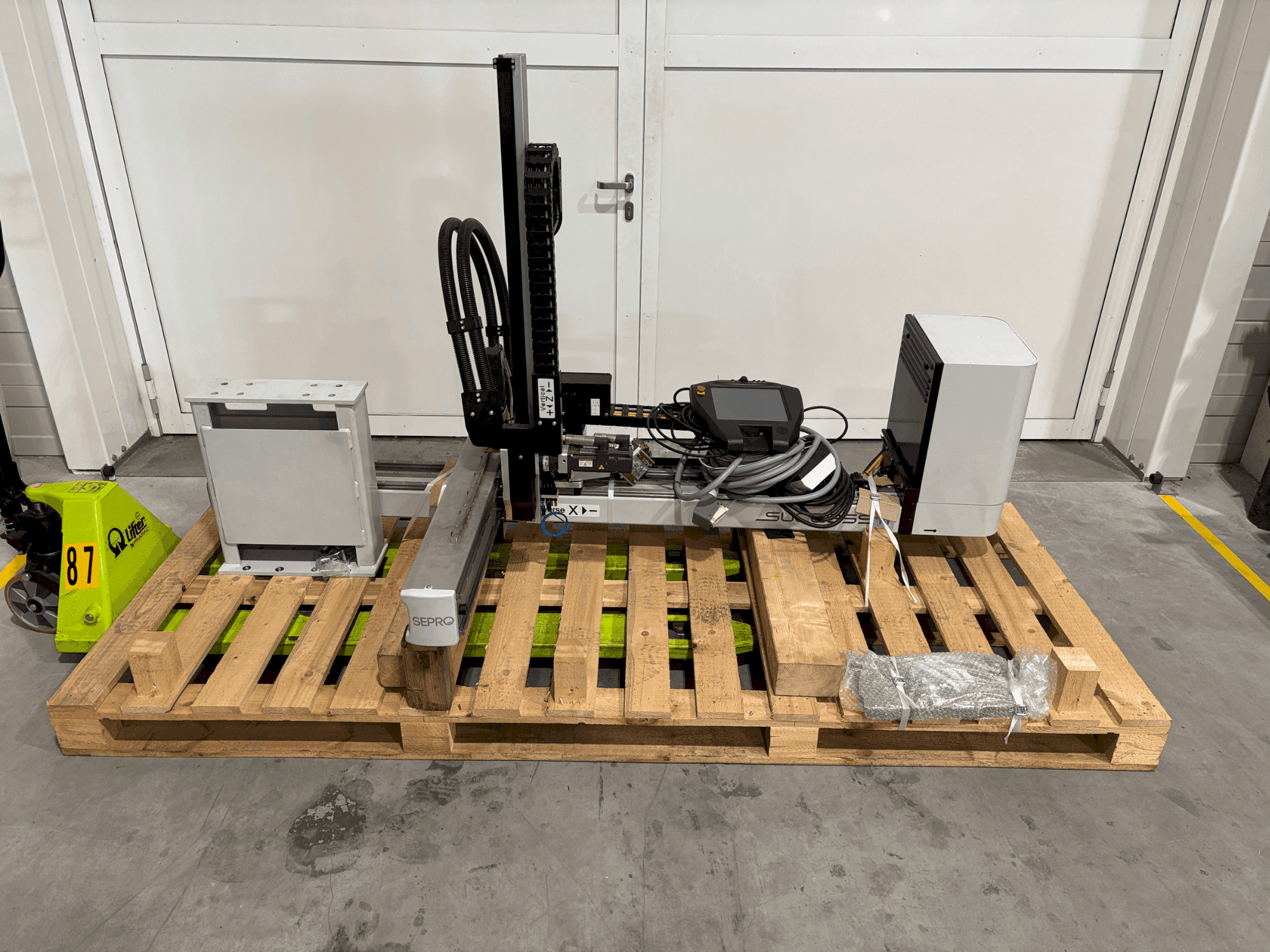 Mašīnas Sepro Success 11 pretskats