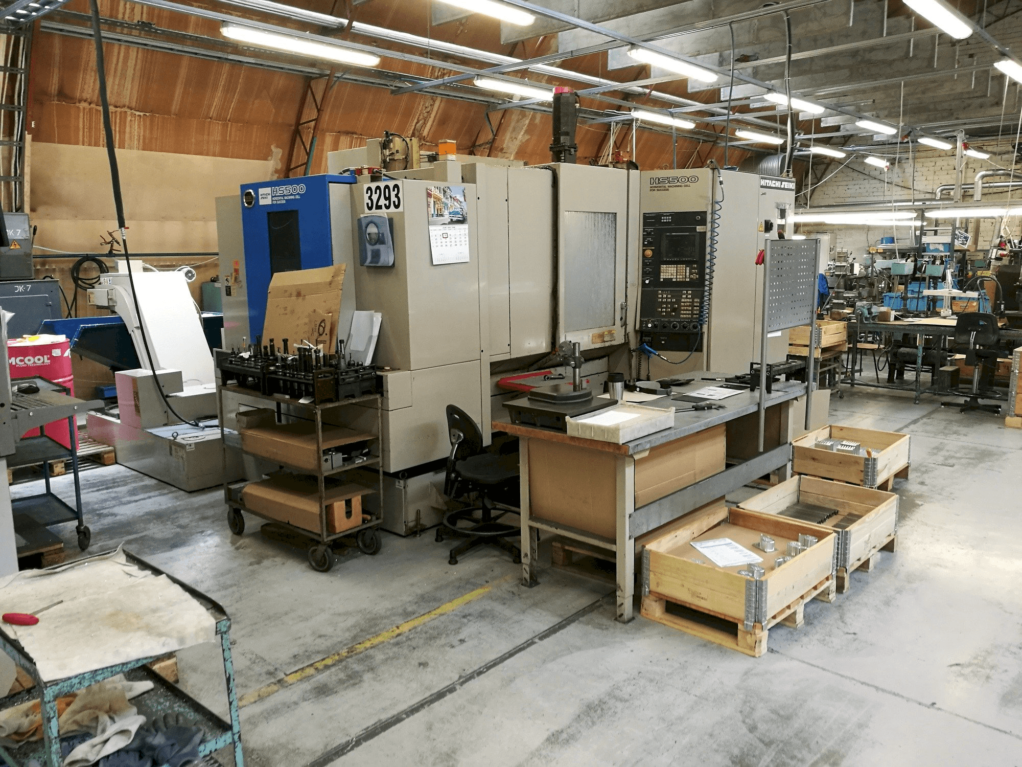 Mašīnas HITACHI SEIKI HS 500 pretskats