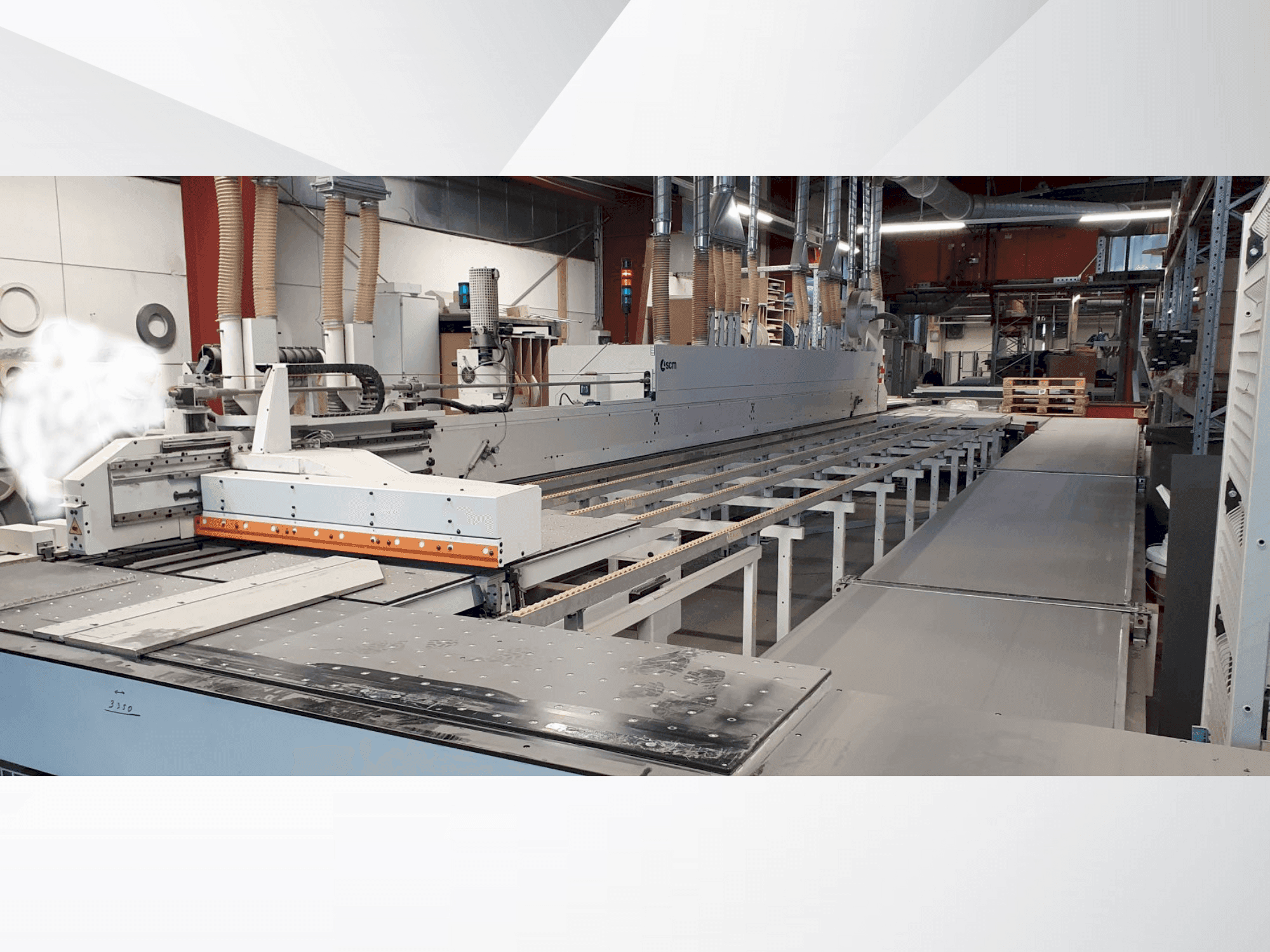 Mašīnas SCM STEFANI EBM System S 01 pretskats