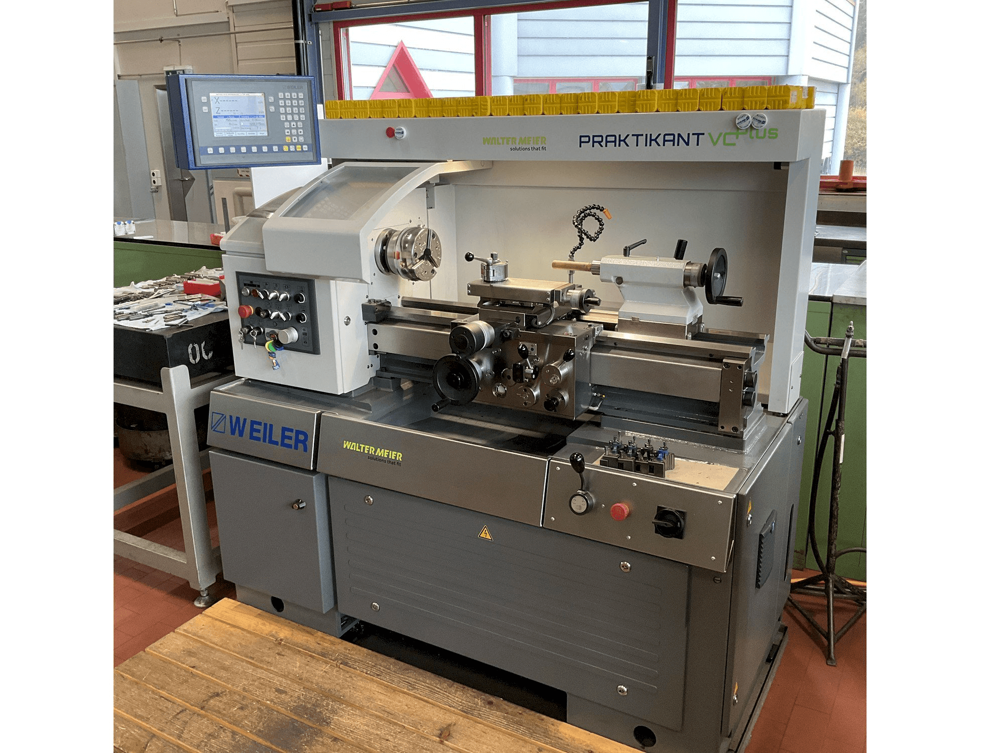 Mašīnas Weiler Praktikant VCplus pretskats