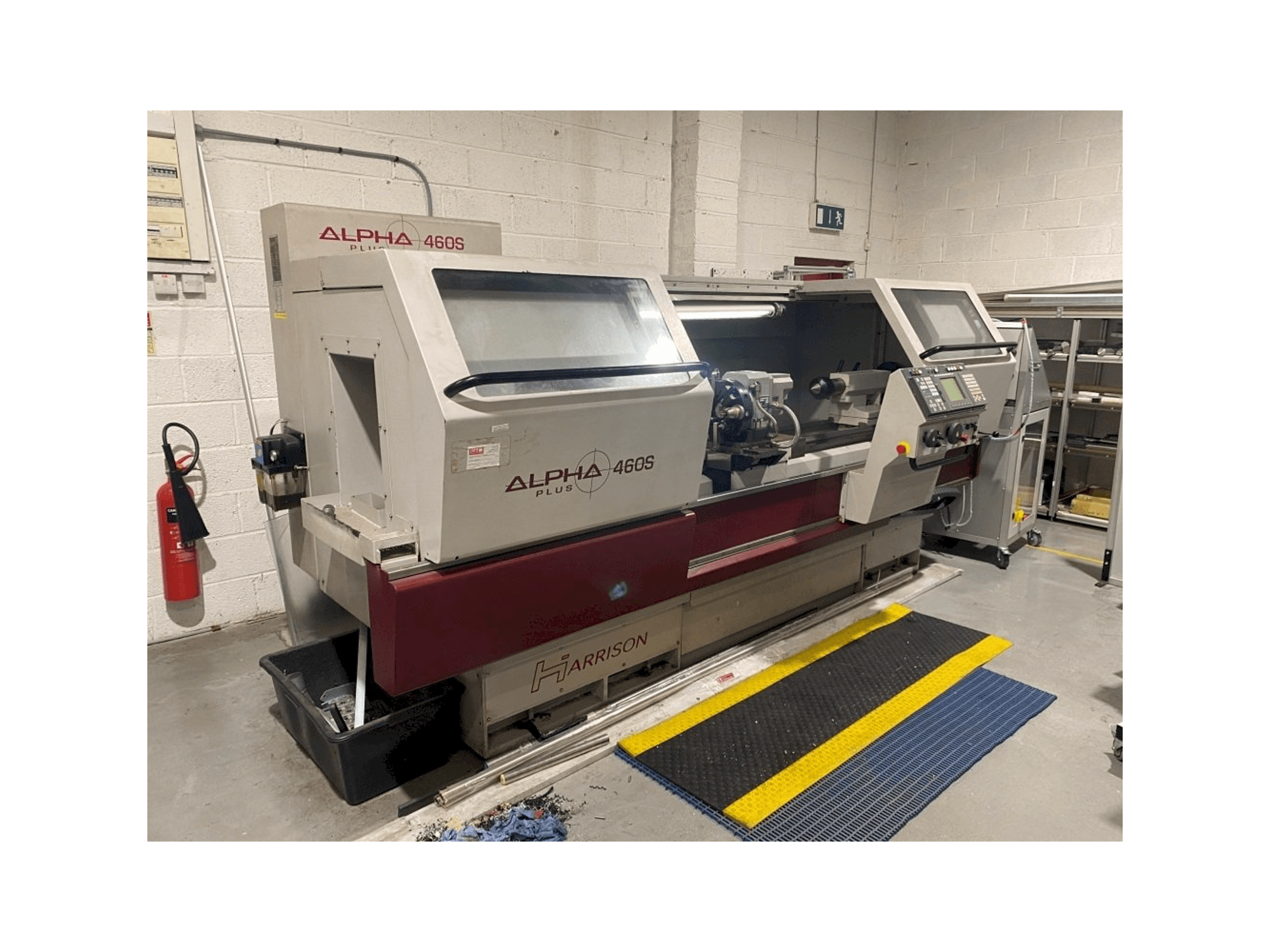 Mašīnas Harrison Alpha 460S Plus pretskats