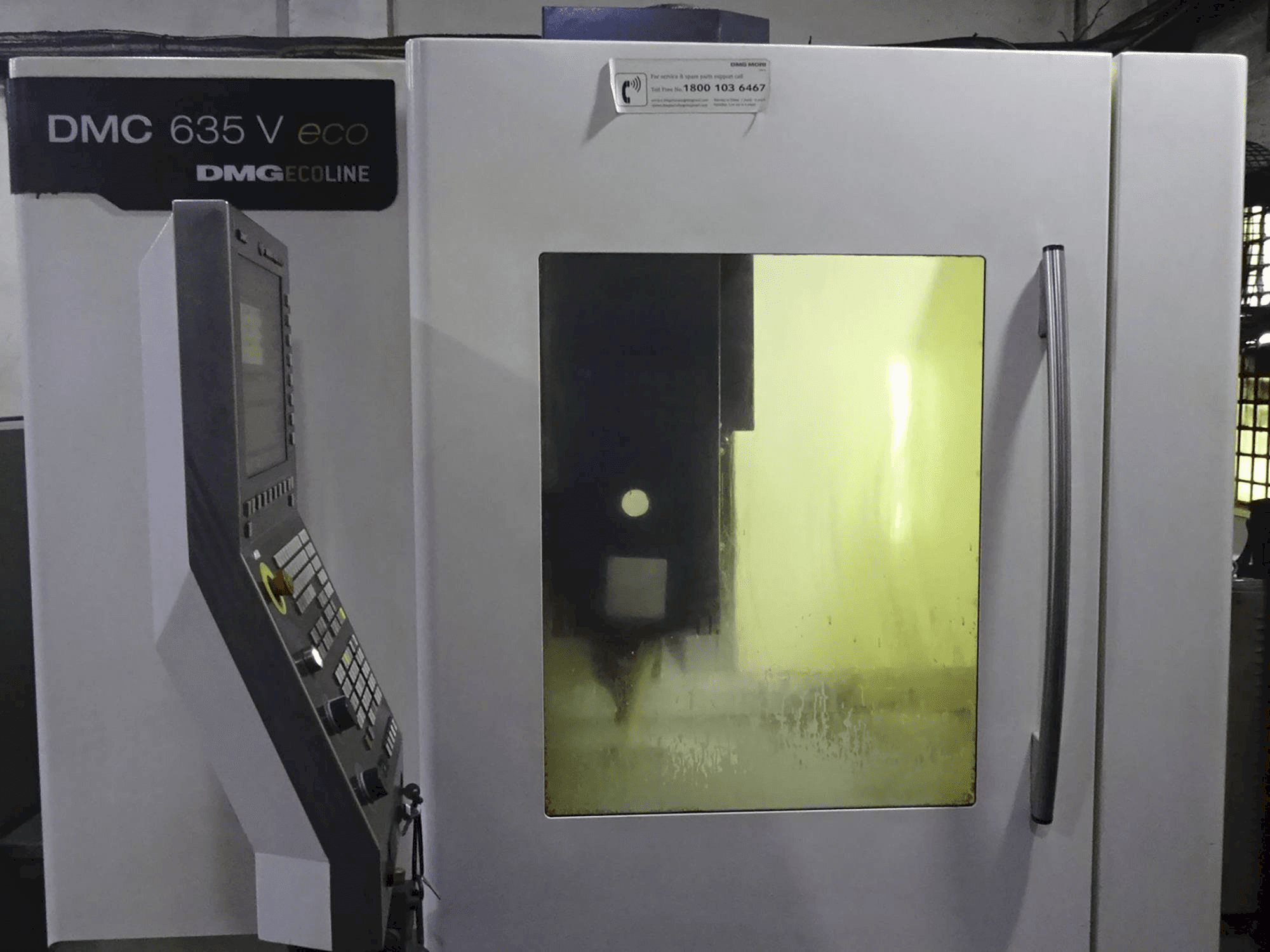 Mašīnas DMG DMC 635 V ECO pretskats