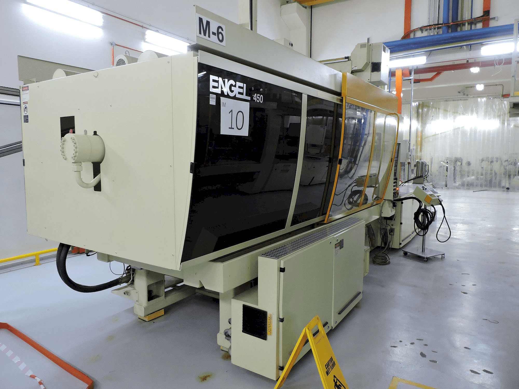 Mašīnas ENGEL skats ES 1300/450 no kreisās puses