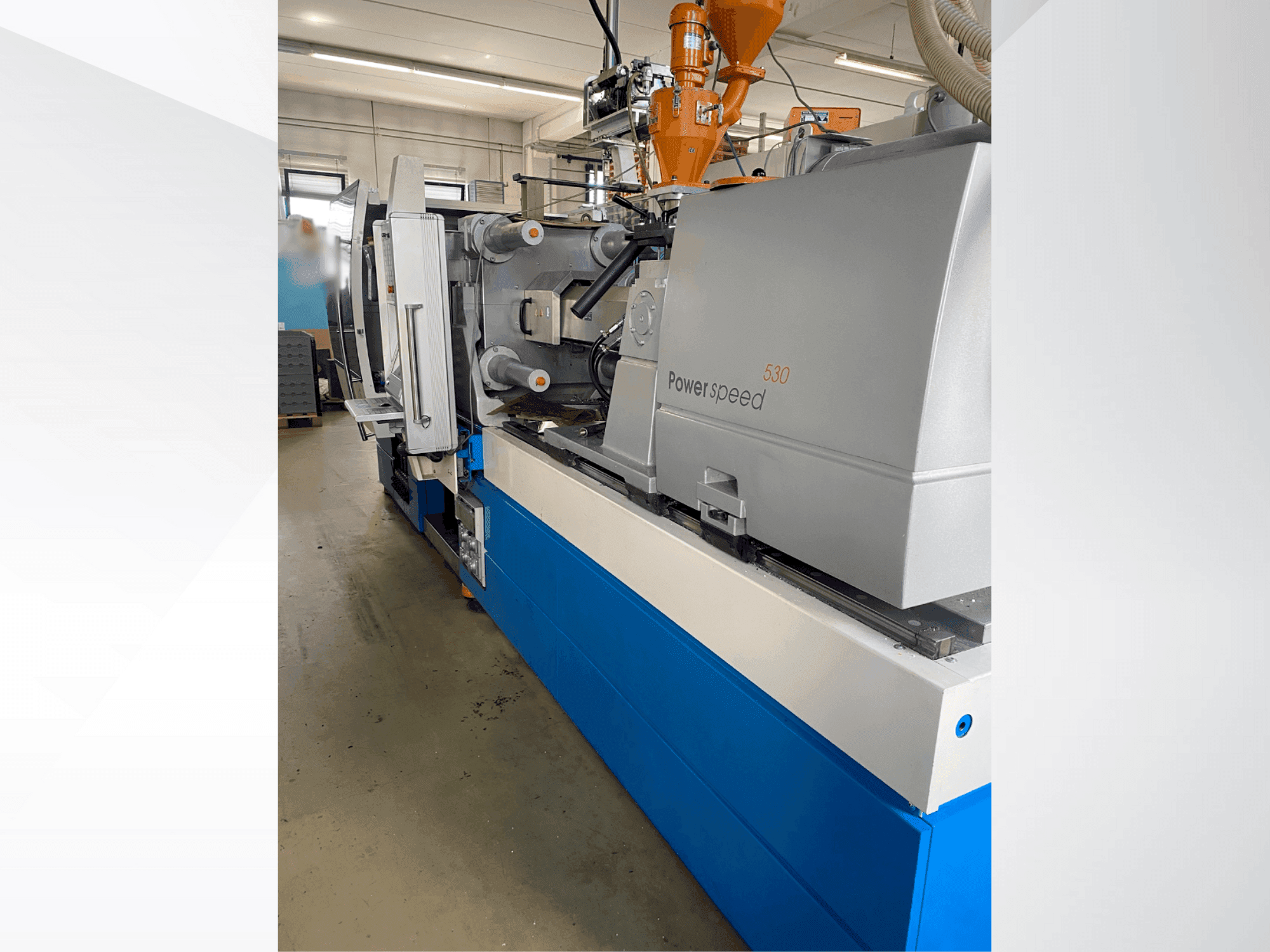 Mašīnas Netstal ELION 1200-530 PS pretskats