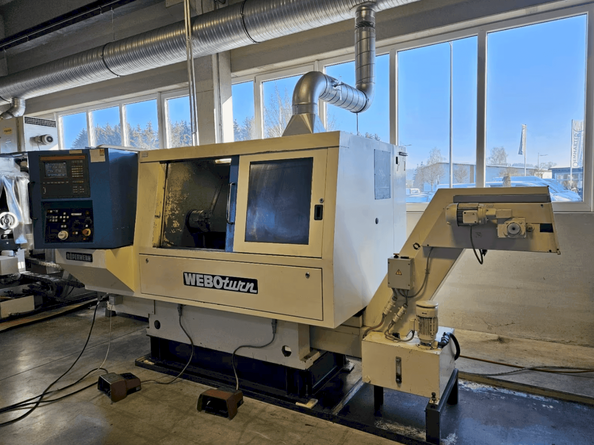 Mašīnas ROEPERWERK WEBOturn pretskats