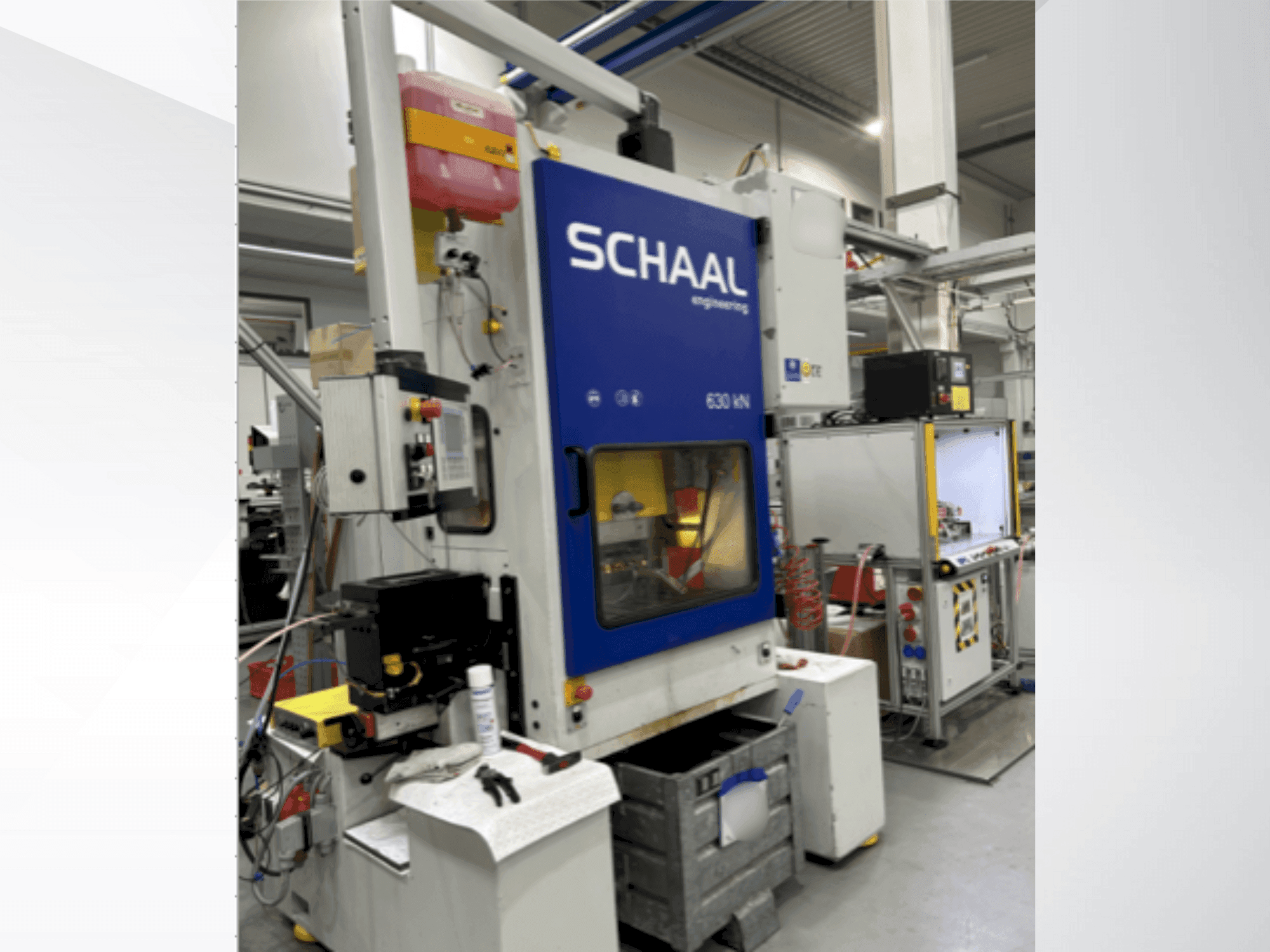 Mašīnas SCHAAL SEP63N pretskats