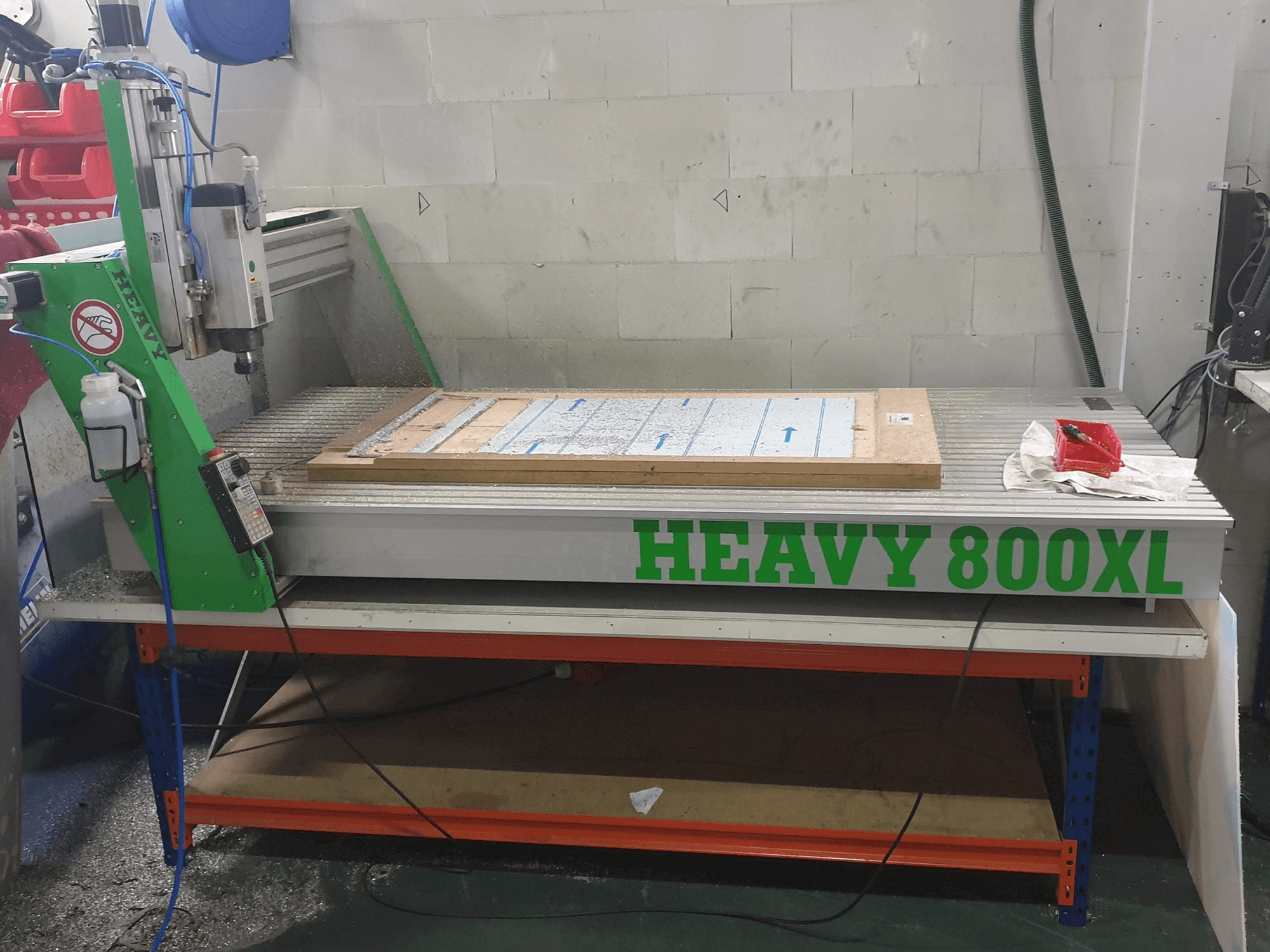 Mašīnas EAS HEAVY 800 XL pretskats