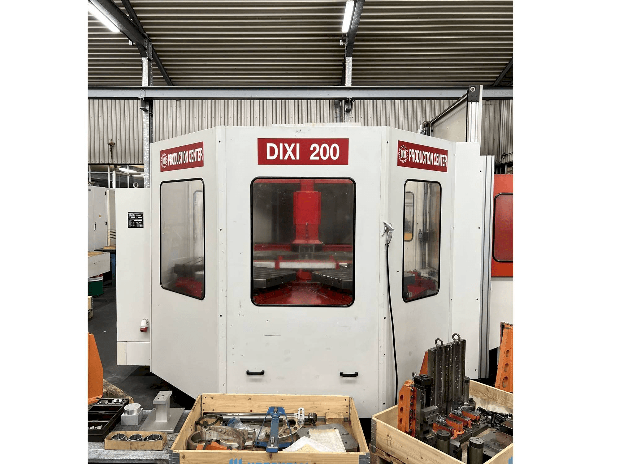 Mašīnas DIXI 200 pretskats