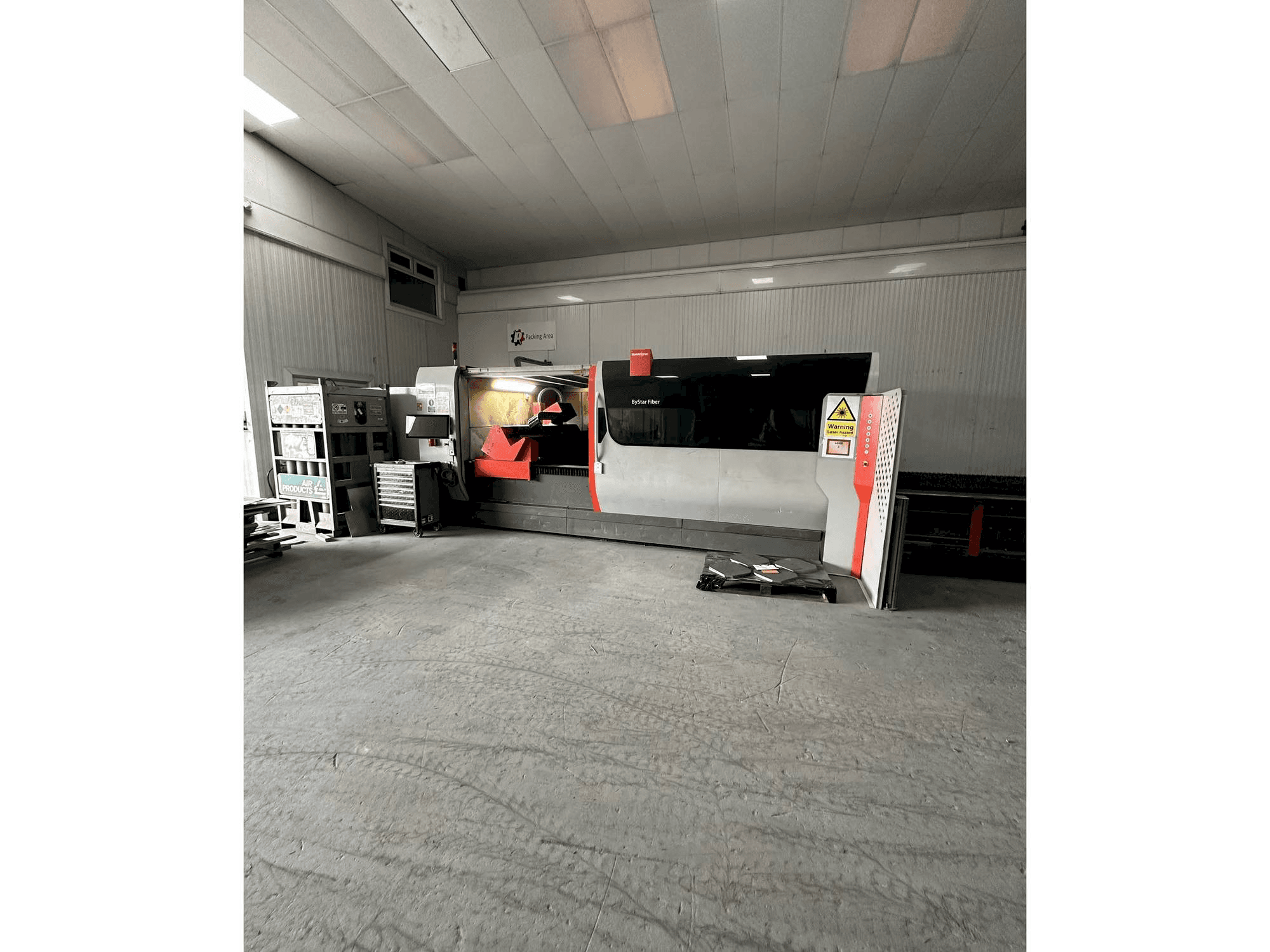 Mašīnas Bystronic Bystar 6KW 3015 Fiber pretskats