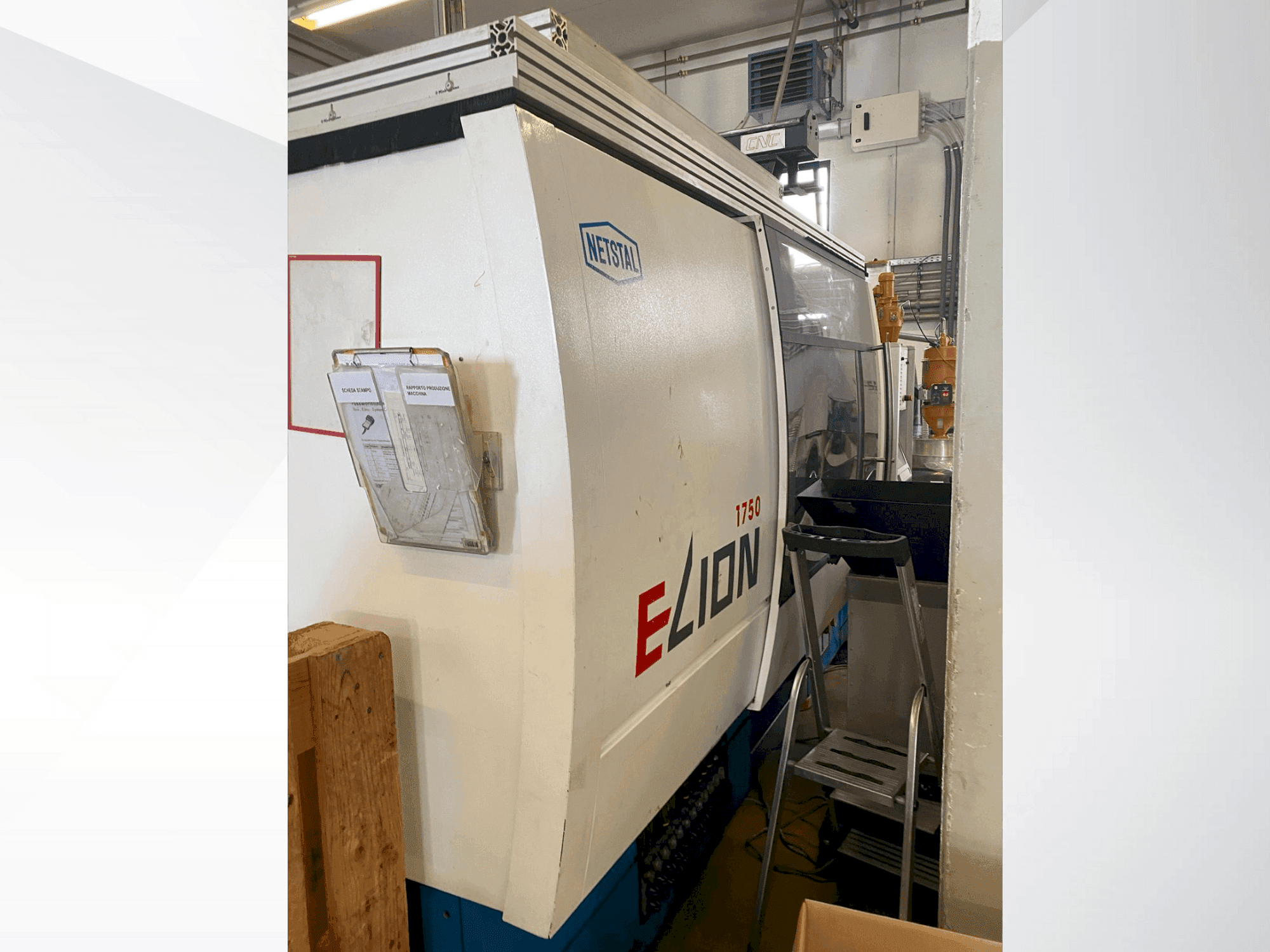 Mašīnas Netstal ELION 1750-840PS pretskats