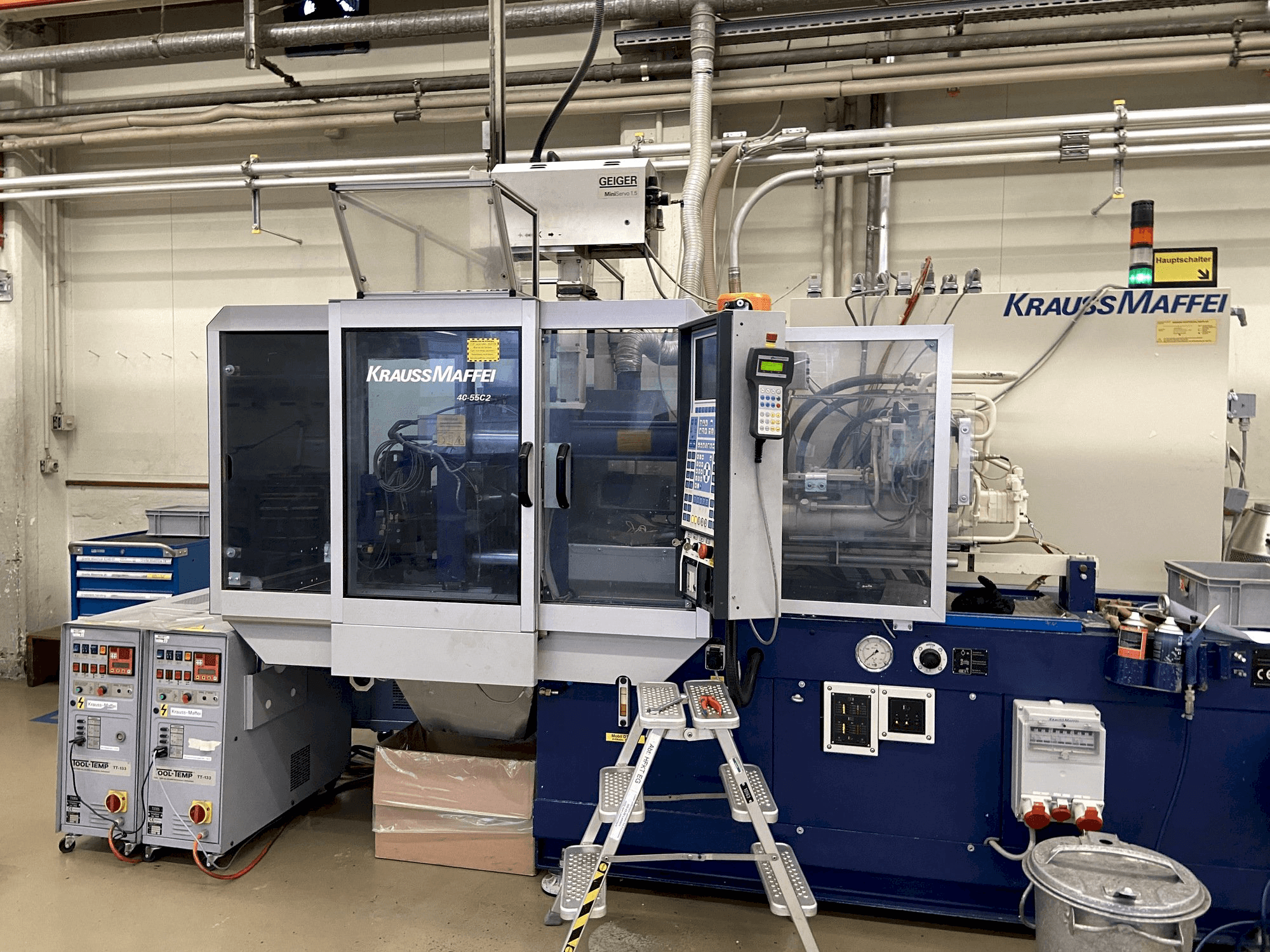 Mašīnas Krauss Maffei 40/55 C2 pretskats