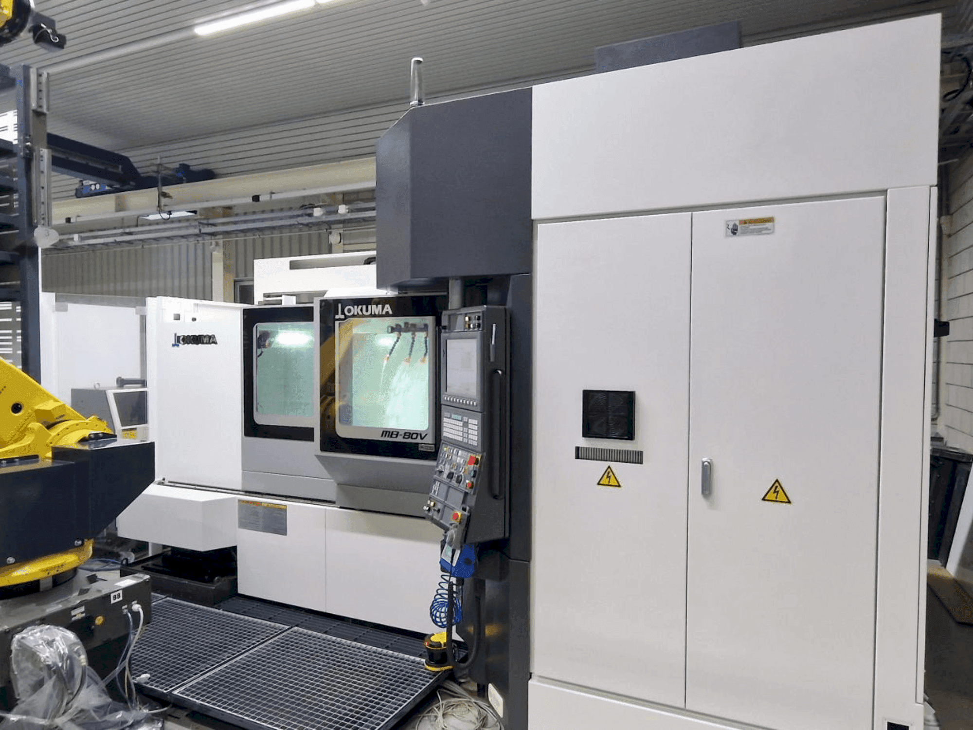 Mašīnas Okuma MB 80V pretskats