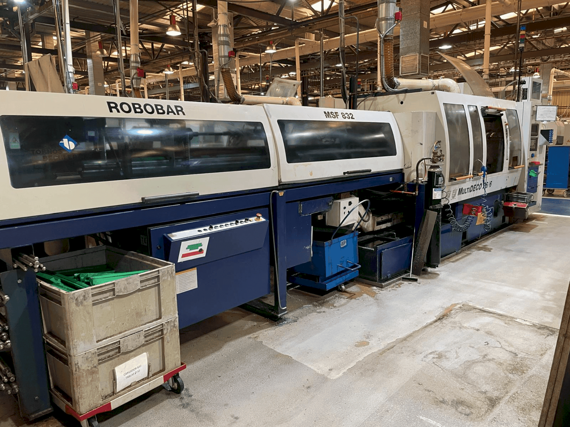 Mašīnas Tornos-Bechler MultiDeco 26-6 pretskats