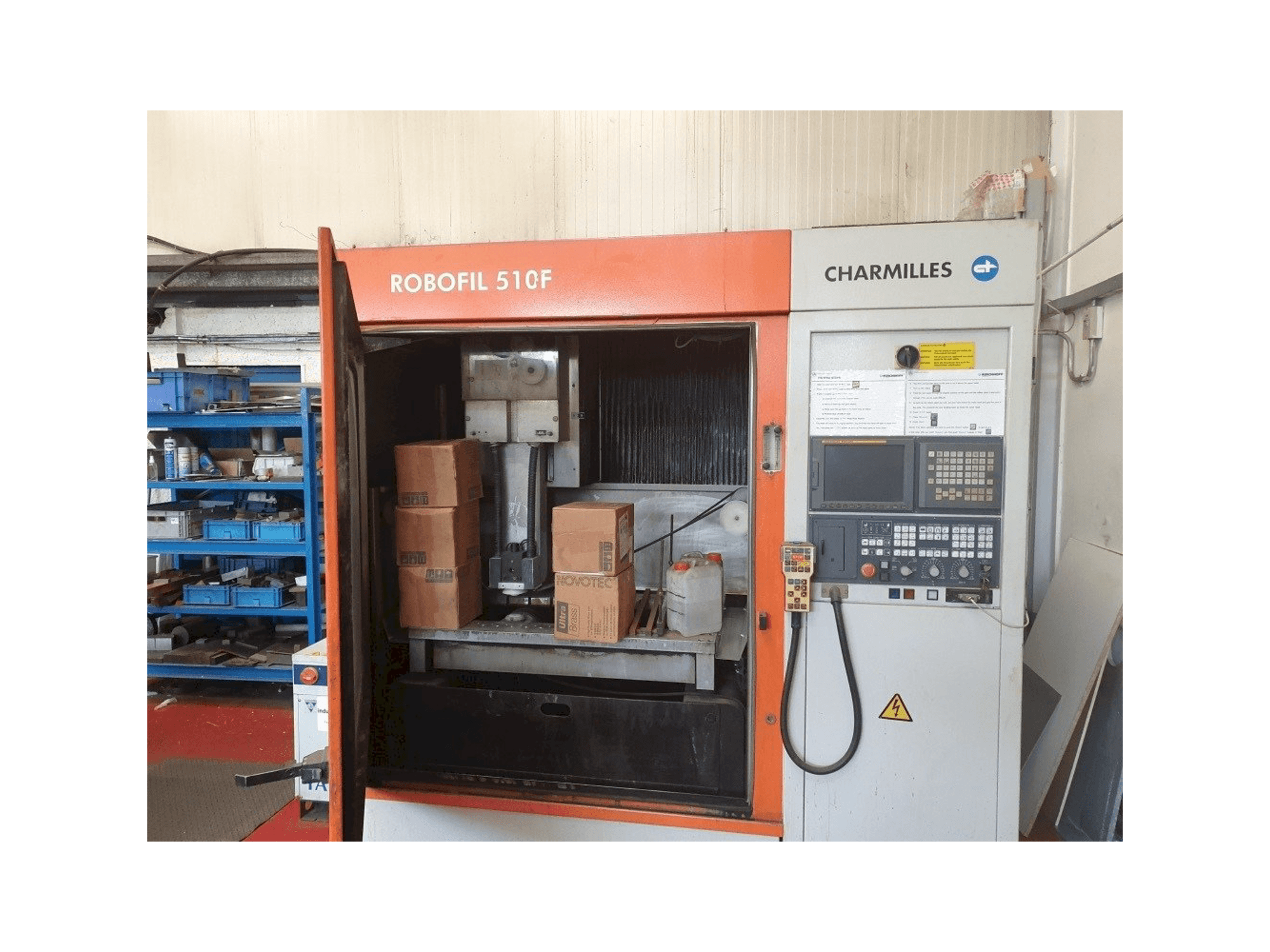 Mašīnas CHARMILLES Robofil 510F pretskats